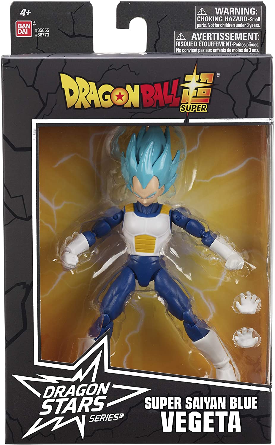 Bandai Dragon Ball - Dragon Stars Super Saiyan Blue Vegeta – Version 2