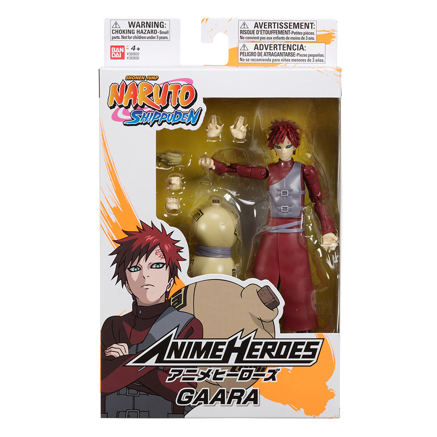 Bandai Anime Heroes - Naruto Gaara Action Figure