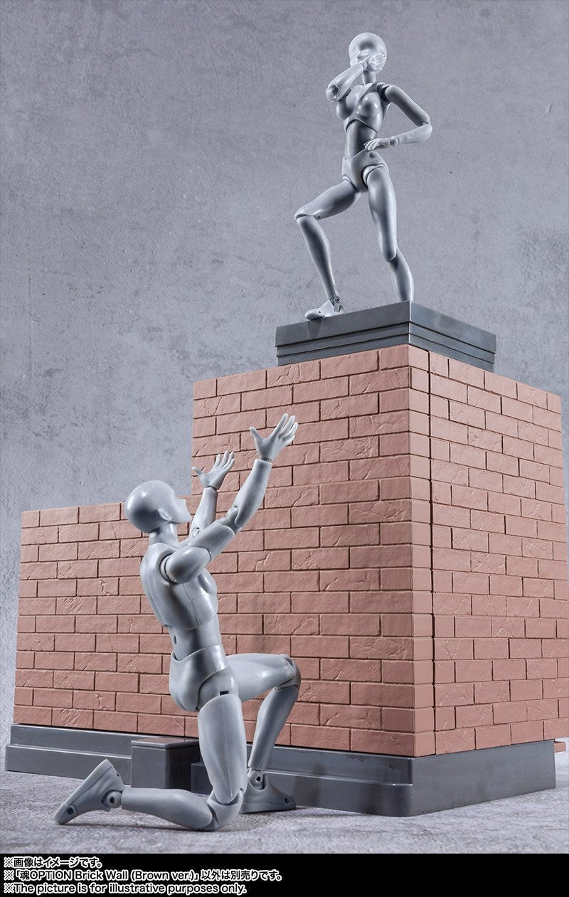 *BACK ORDER* TAMASHII OPTION BRICK WALL BROWN VER