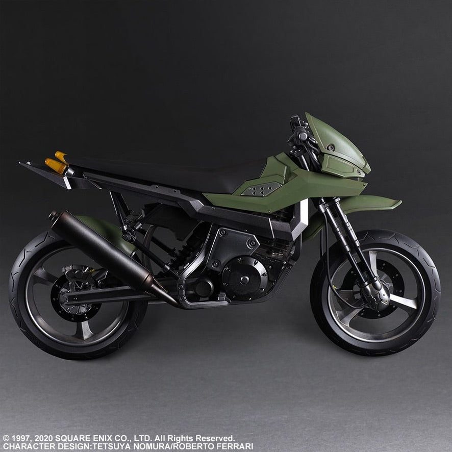 FINAL FANTASY 7 PLAY ARTS KAI - JESSIE & MOTORCYCLE SET