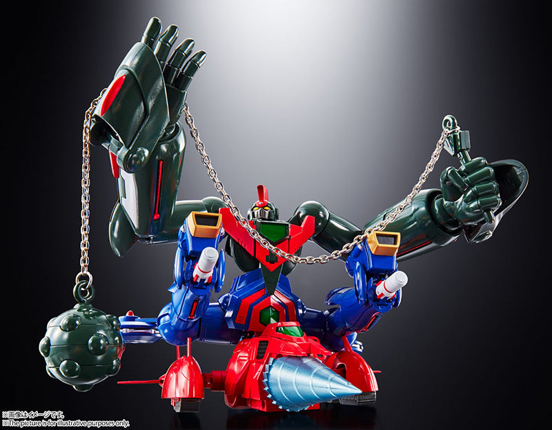 Getter Robot Go Soul of Chogokin Diecast Action Figure GX-96 Getter Robot Go