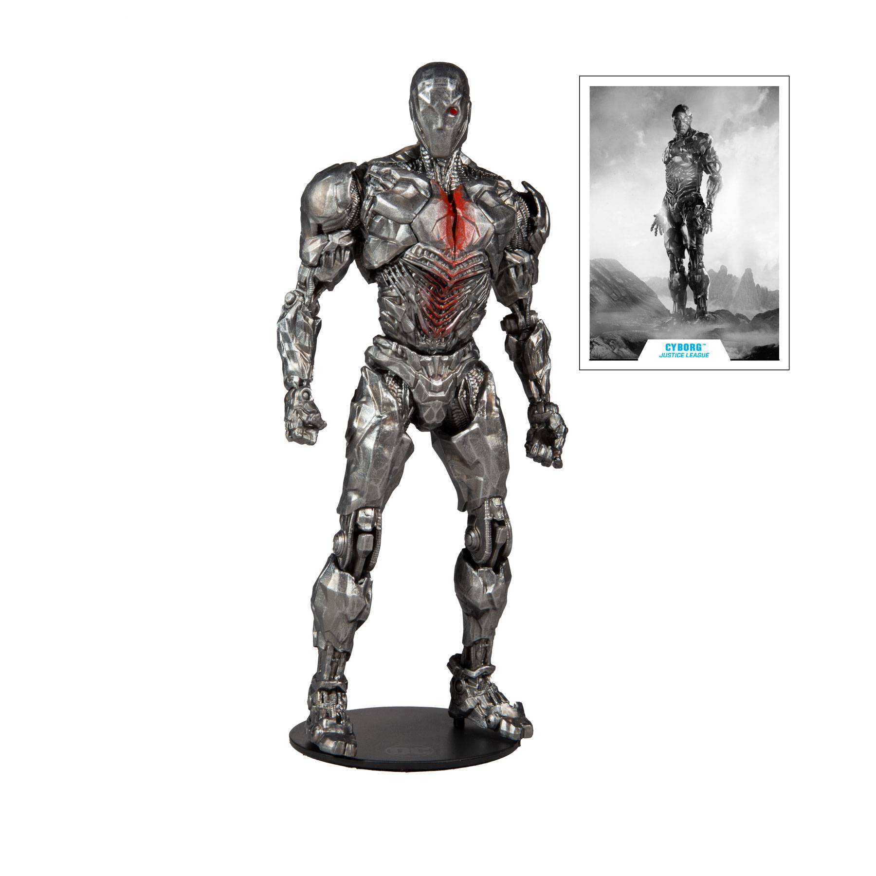 McFarlane Toys DC Justice League Movie Cyborg Helmet version Action Figure
