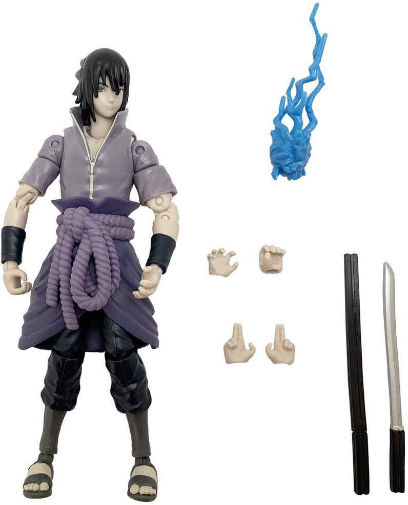 Bandai Anime Heroes - Naruto Sasuke Uchiha Action Figure