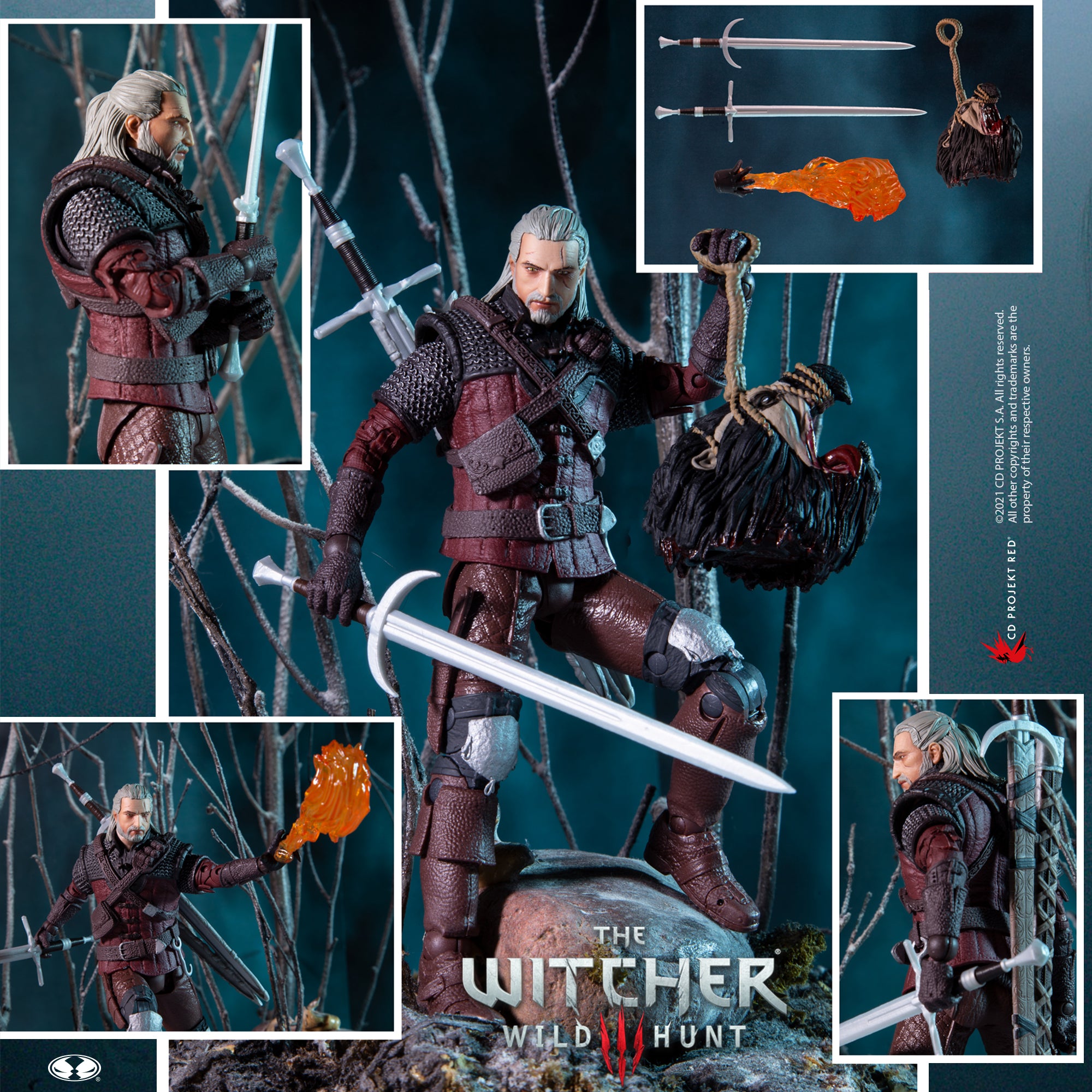 McFarlane Toys THE WITCHER - GERALT OF RIVIA WOLF ARMOR
