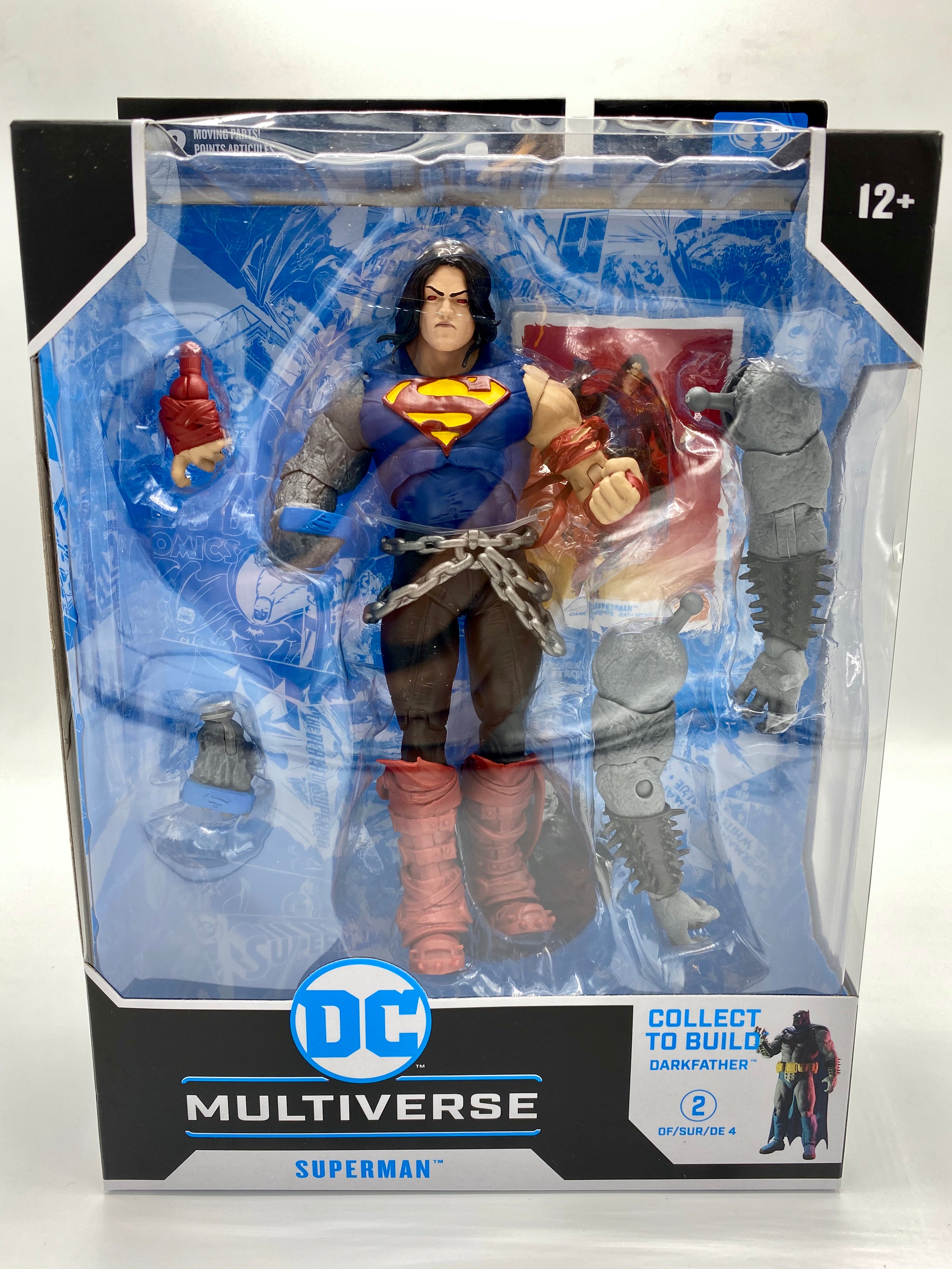 McFarlane Toys DC Multiverse Death Metal Superman - Darkfather Build-A-Figure-Wave