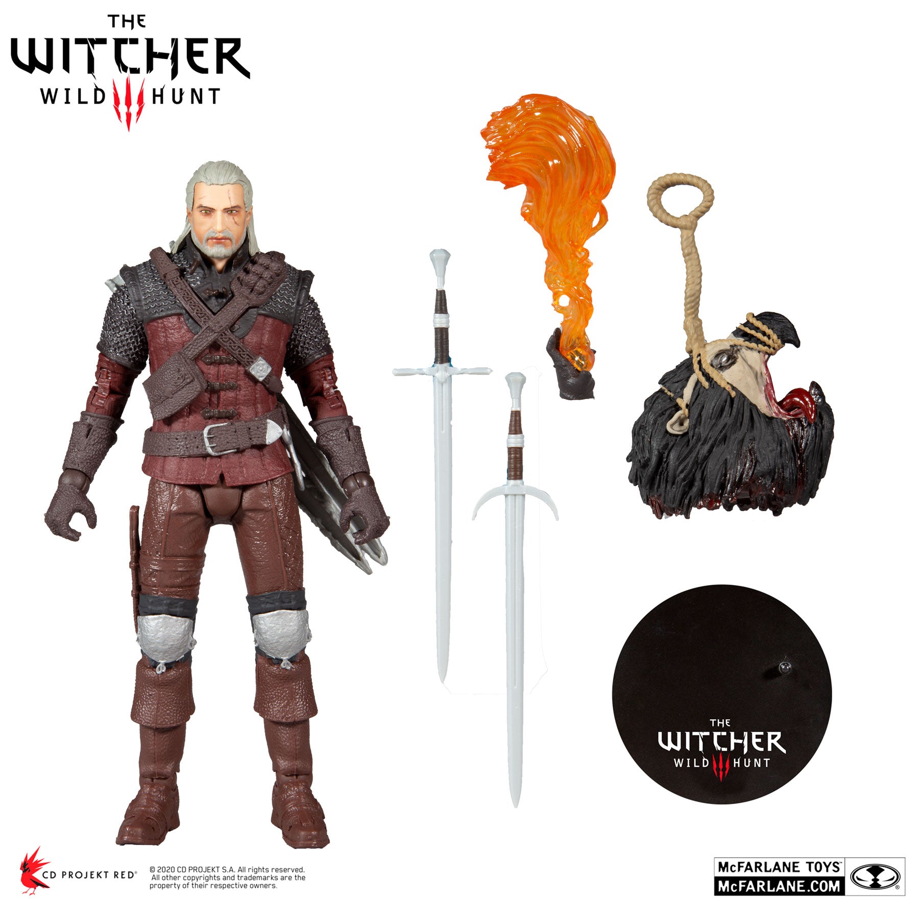 McFarlane Toys THE WITCHER - GERALT OF RIVIA WOLF ARMOR