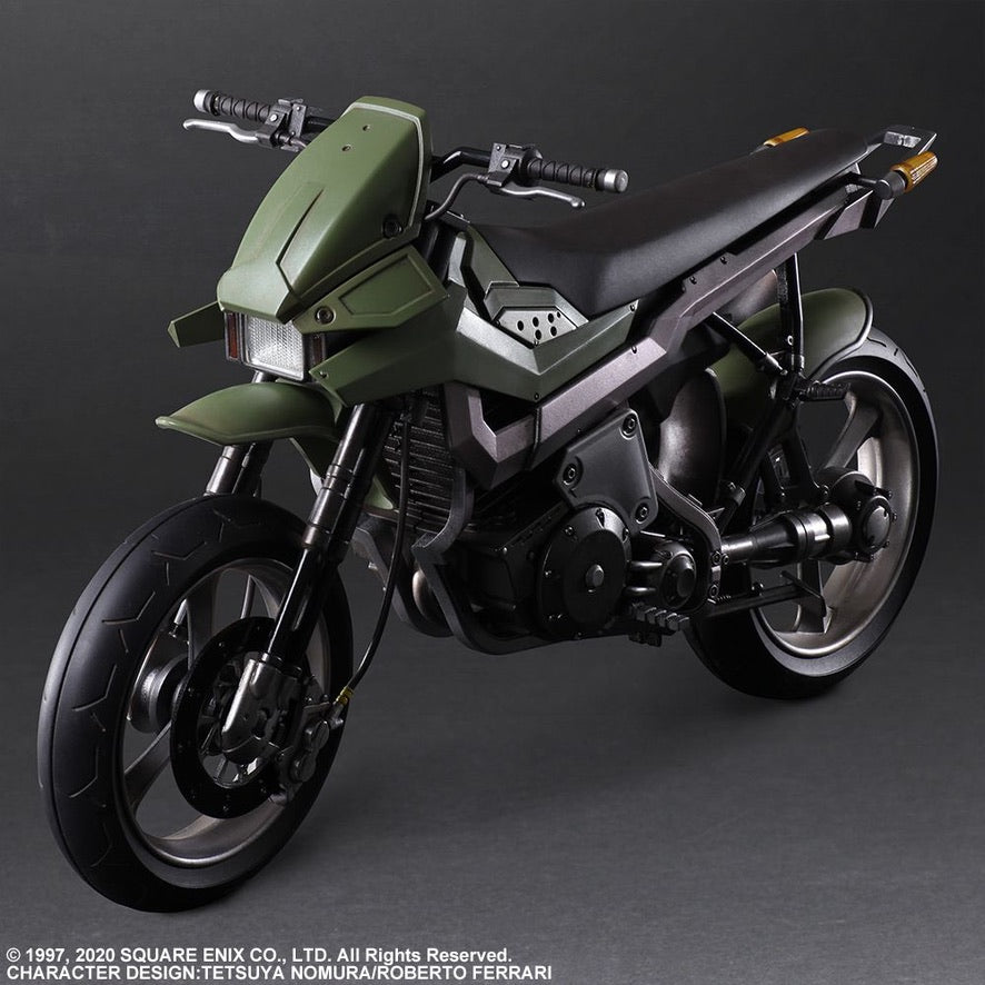 FINAL FANTASY 7 PLAY ARTS KAI - JESSIE & MOTORCYCLE SET