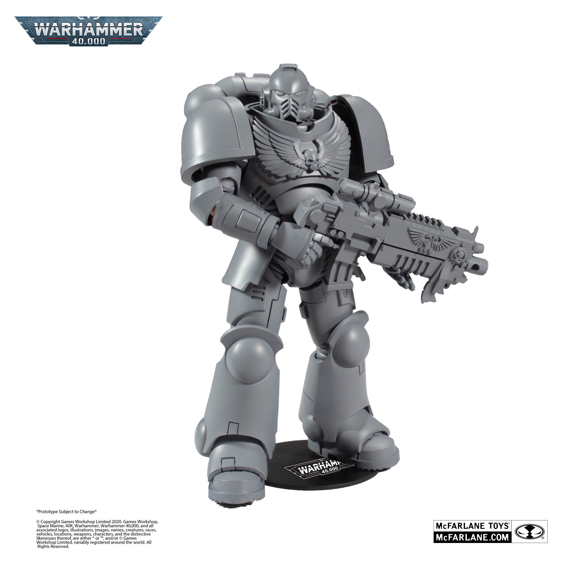 Macfarlane Toys WARHAMMER 40K: SPACE MARINE PRIMARIS INTERCESSOR AP