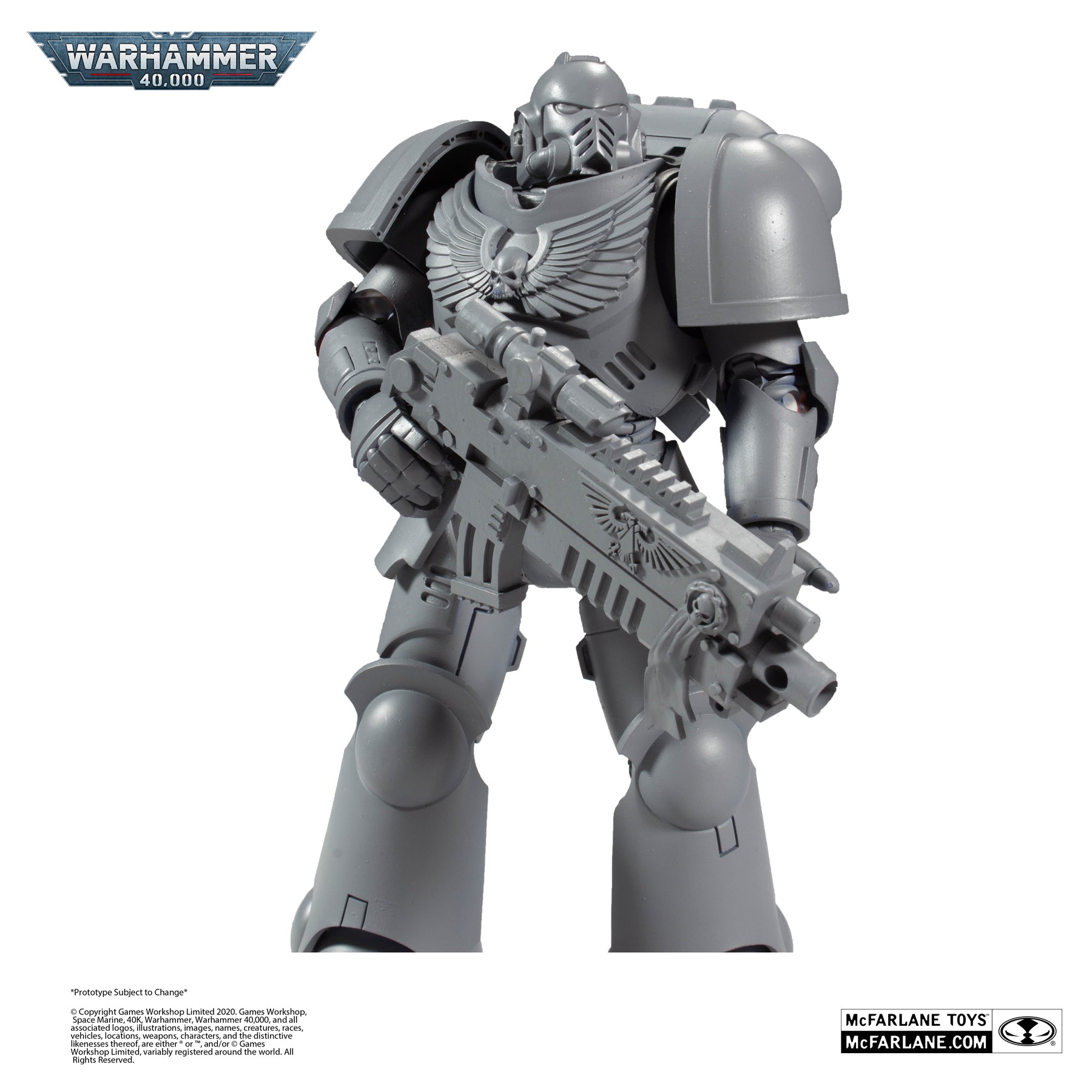 Macfarlane Toys WARHAMMER 40K: SPACE MARINE PRIMARIS INTERCESSOR AP