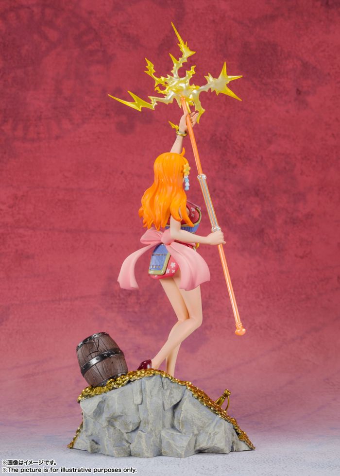 One Piece FiguartsZERO PVC Statue Nami by Eiichiro Oda WT100 Daikaizoku Hyakke