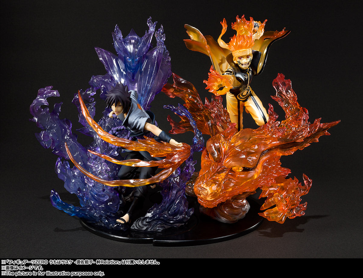 BANDAI NARUTO FIGUARTS ZERO NARUTO KURAMA RELATION