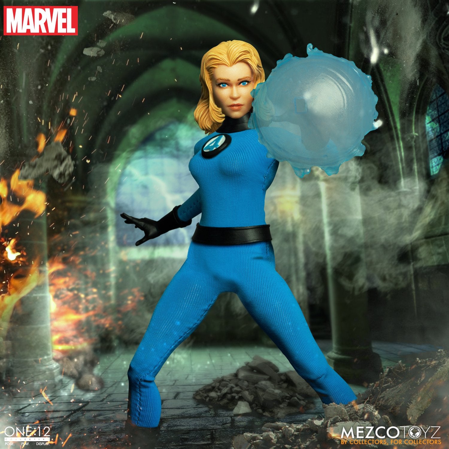 MEZCO ONE:12 COLLECTIVE Fantastic Four Deluxe Steel Boxed Set