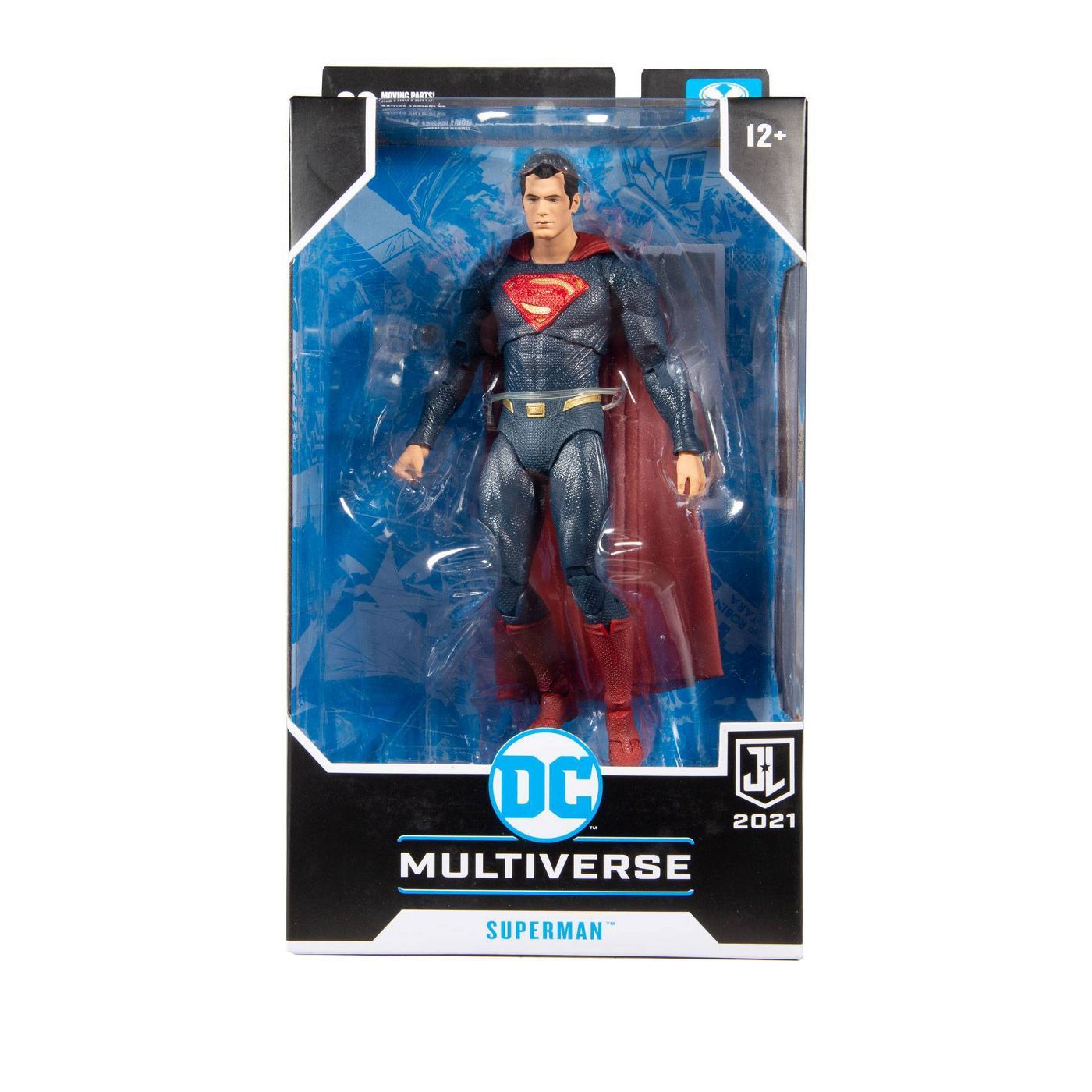 McFarlane Toys DC Justice League Movie Superman Blue/Red Suit Action Figure