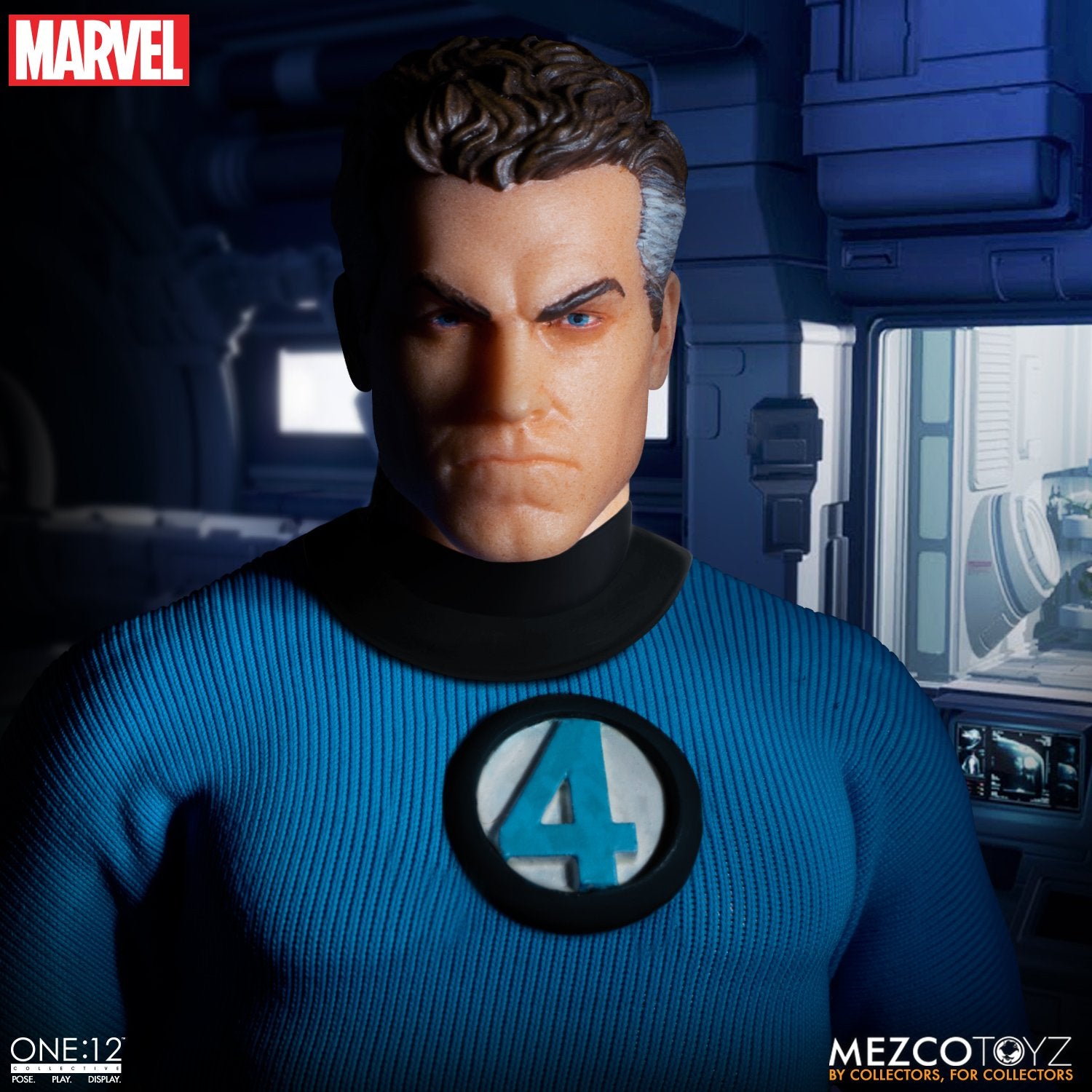 MEZCO ONE:12 COLLECTIVE Fantastic Four Deluxe Steel Boxed Set