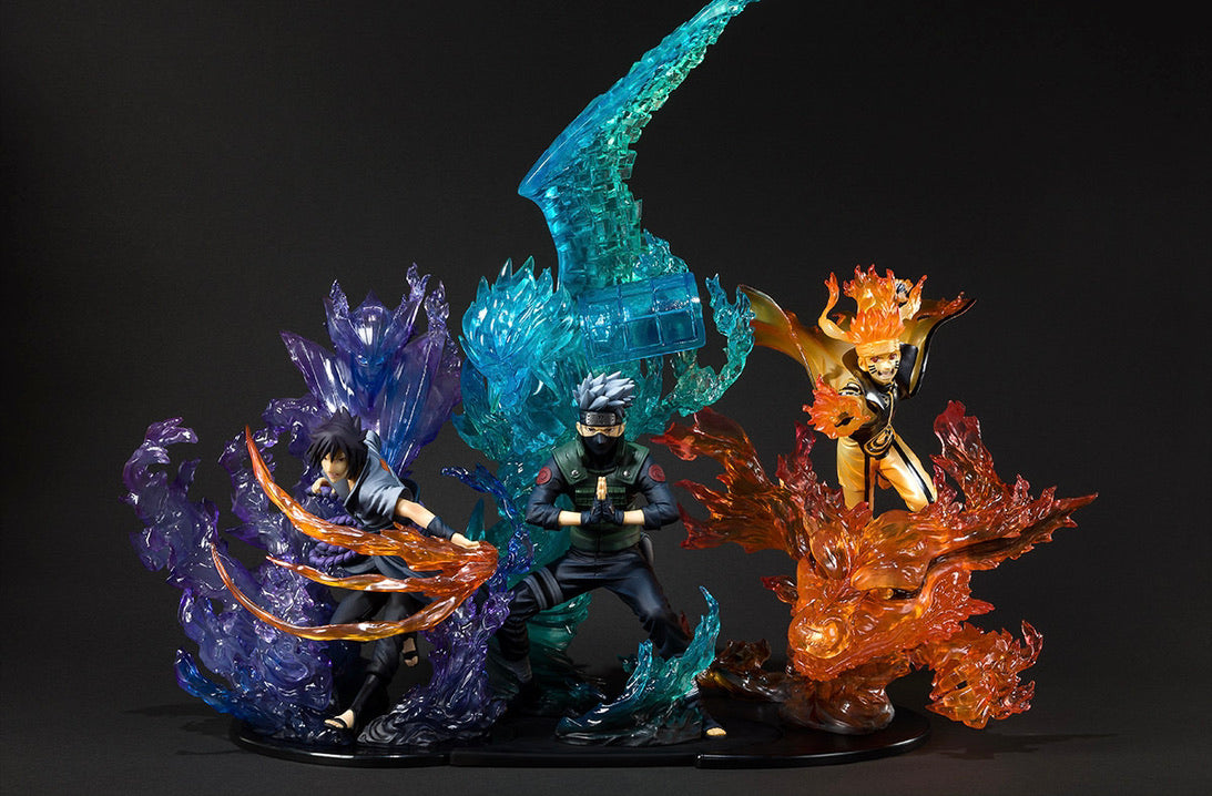 BANDAI NARUTO FIGUARTS ZERO NARUTO KURAMA RELATION