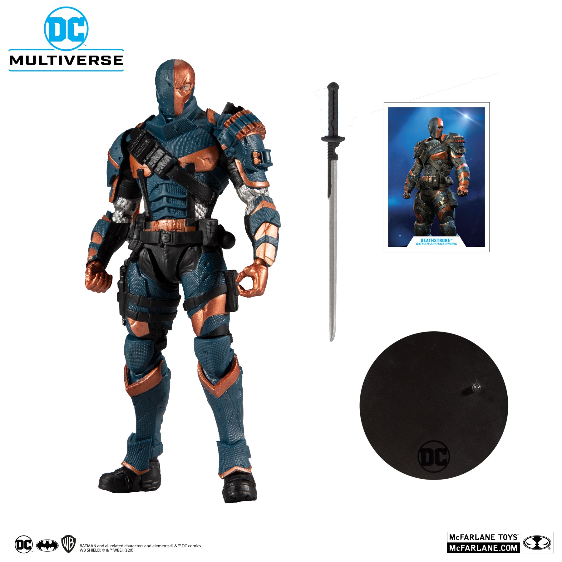 McFarlane Toys ARKHAM ORIGINS DEATHSTROKE