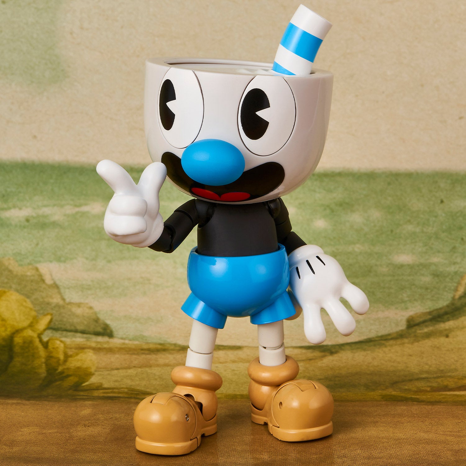1000toys 1/12 Action Figure CUPHEAD - MUGMAN