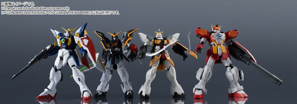 Mobile Suit Gundam Wing Gundam Universe Action Figure XXXG-01H Gundam Heavyarms