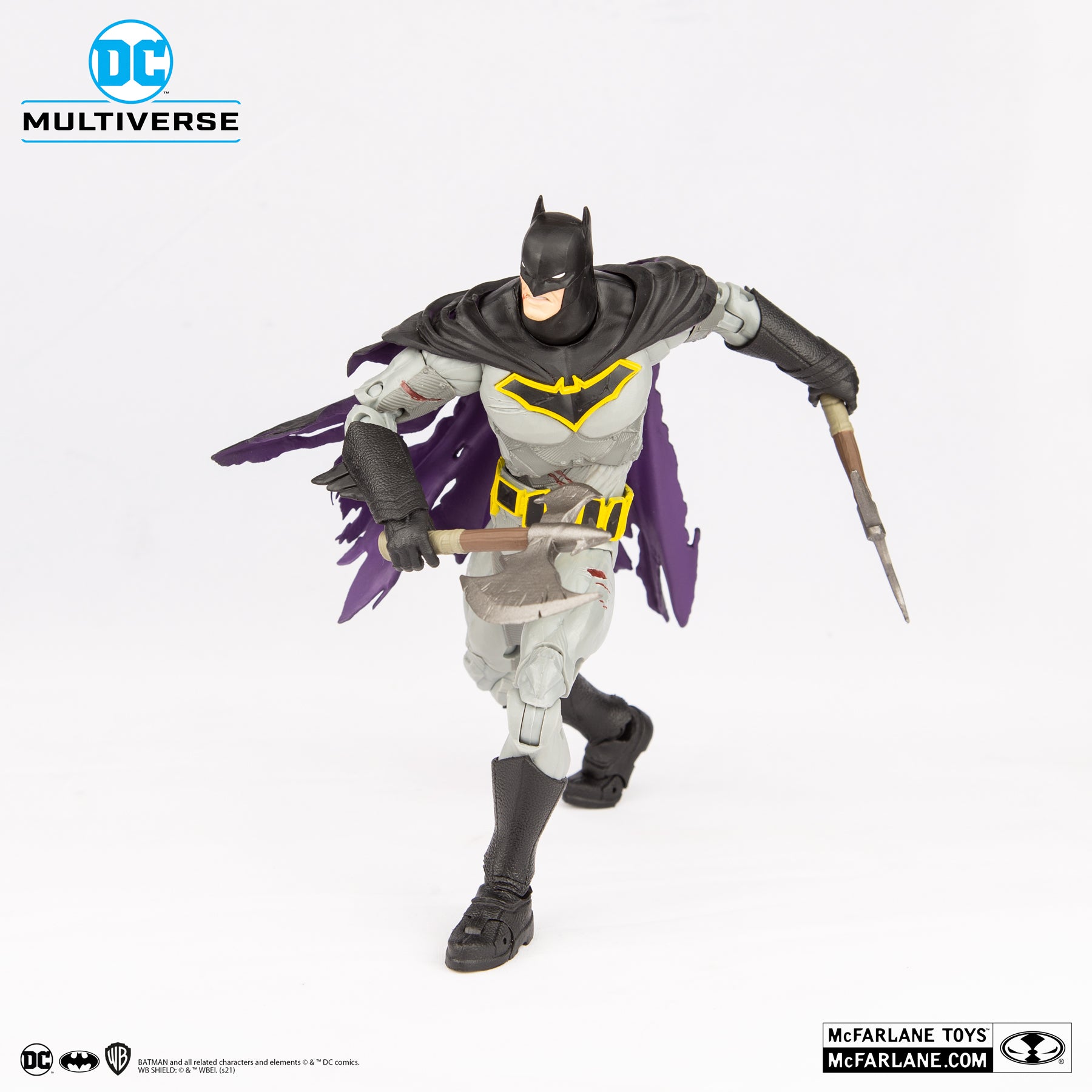 Mcfarlane Toys DARK KNIGHTS: METAL BATMAN WITH BATTLE DAMAGE