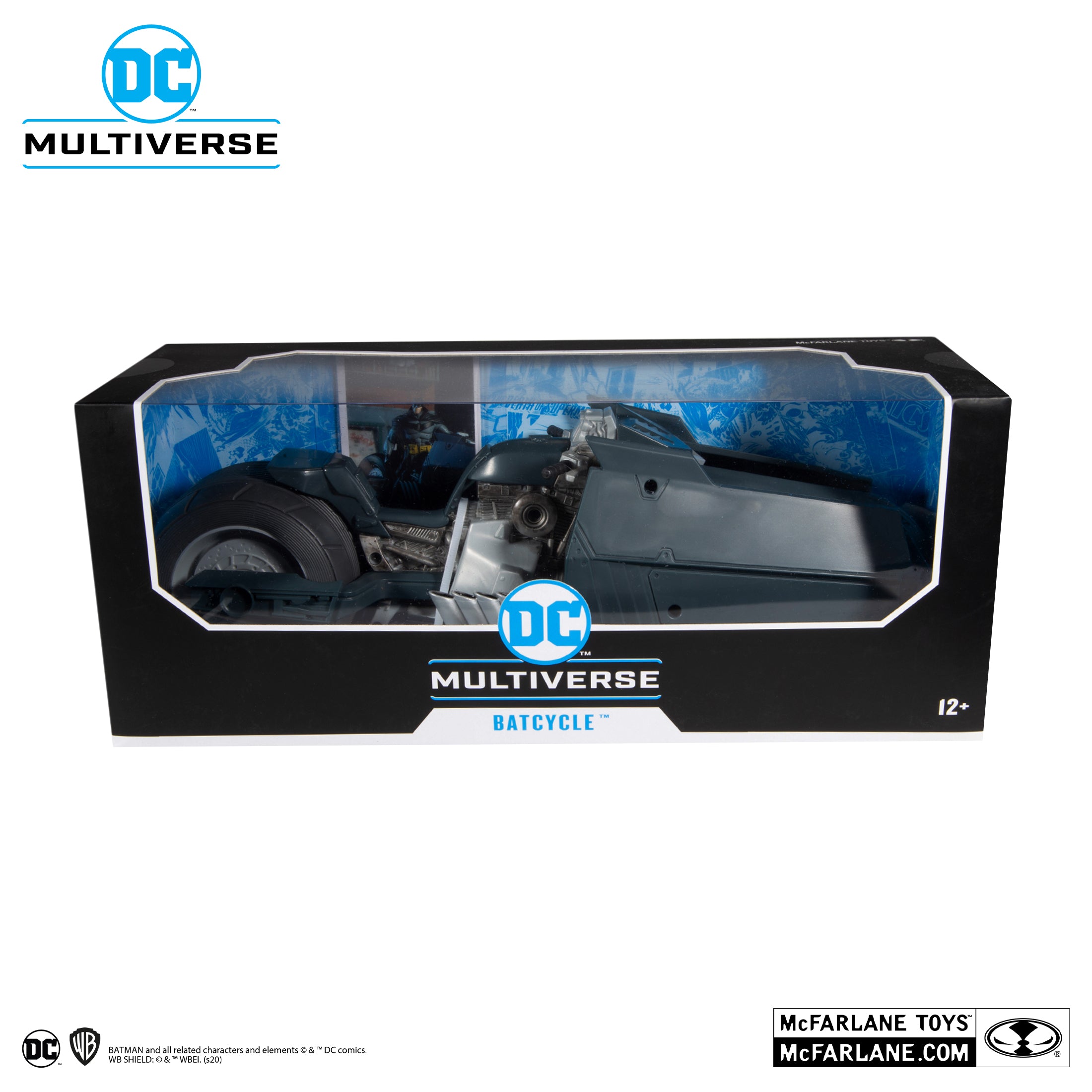 Mcfarlane Toys DC Multiverse BATMAN: CURSE OF THE WHITE KNIGHT BATCYLE