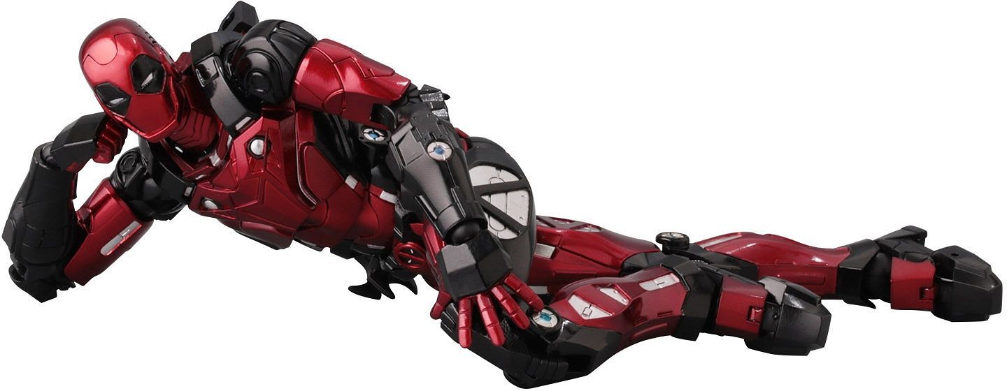 Sentinel Fighting Armor Iron Deadpool Action Figure