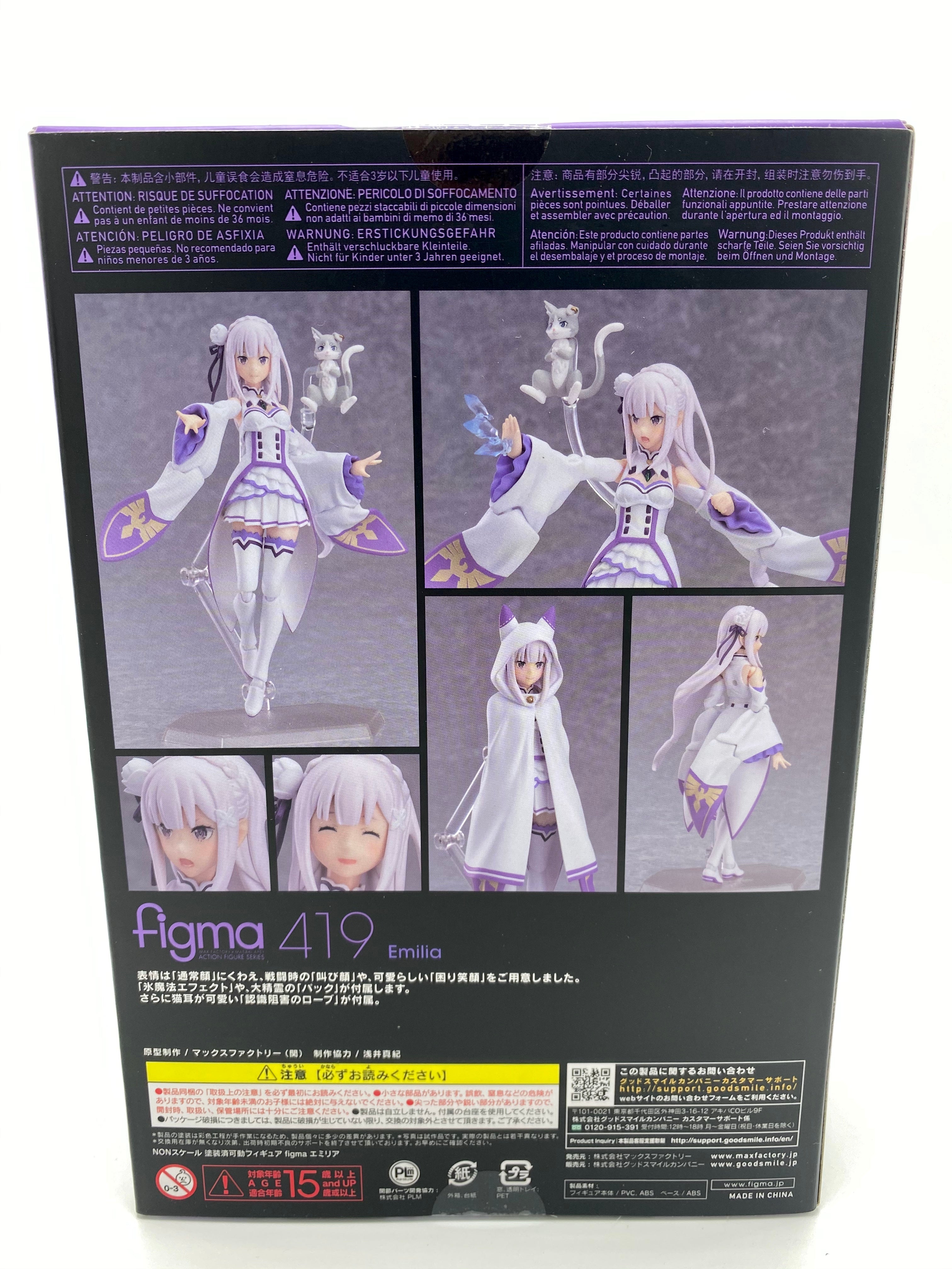 Re:ZERO -Starting Life in Another World Figma Emilia