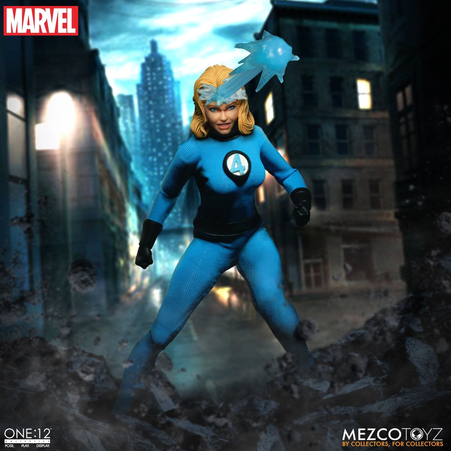 MEZCO ONE:12 COLLECTIVE Fantastic Four Deluxe Steel Boxed Set