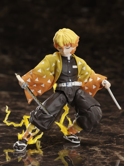 DEMON SLAYER AGATSUMA ZENITSU 1/12 ACTION FIGURE BUZZMODE