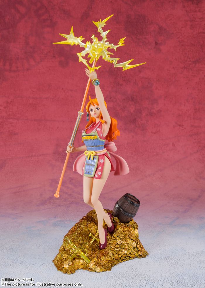 One Piece FiguartsZERO PVC Statue Nami by Eiichiro Oda WT100 Daikaizoku Hyakke