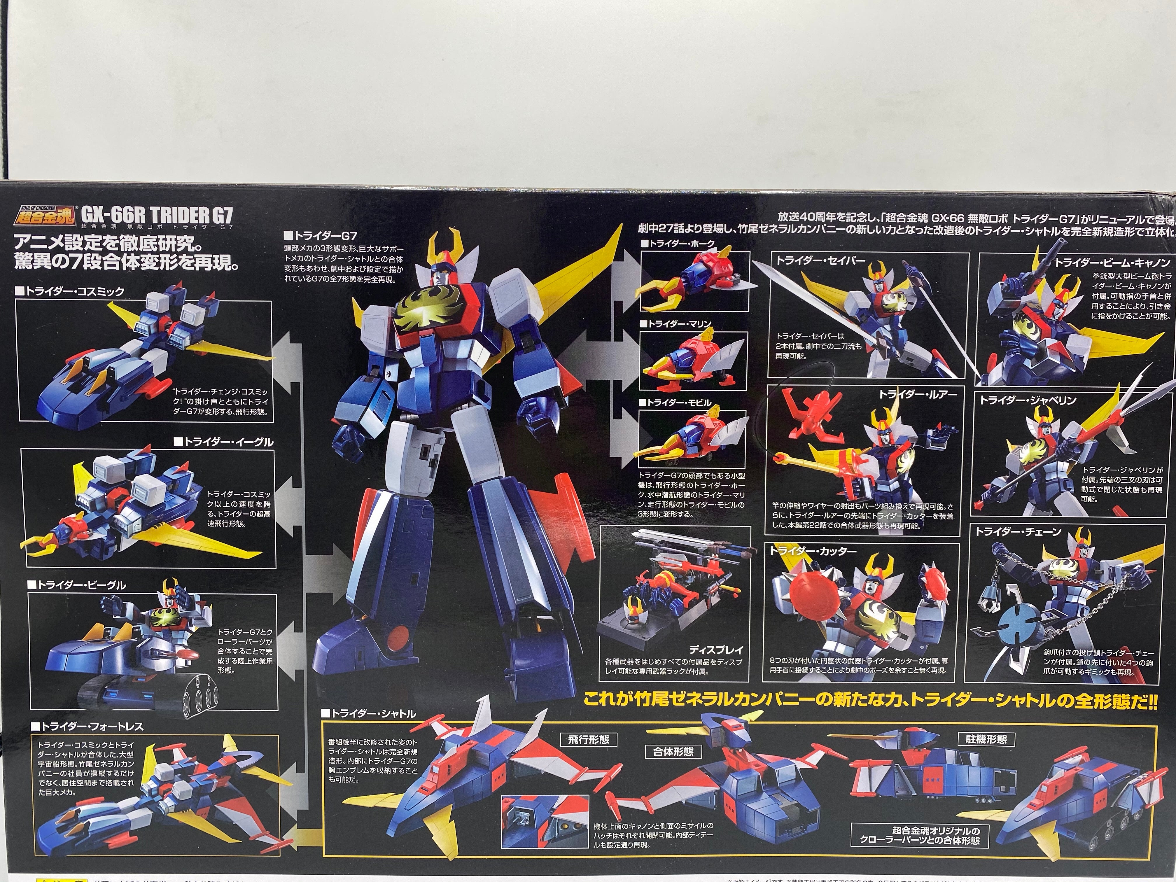 Soul Of Chogokin GX-66R TRIDER G7