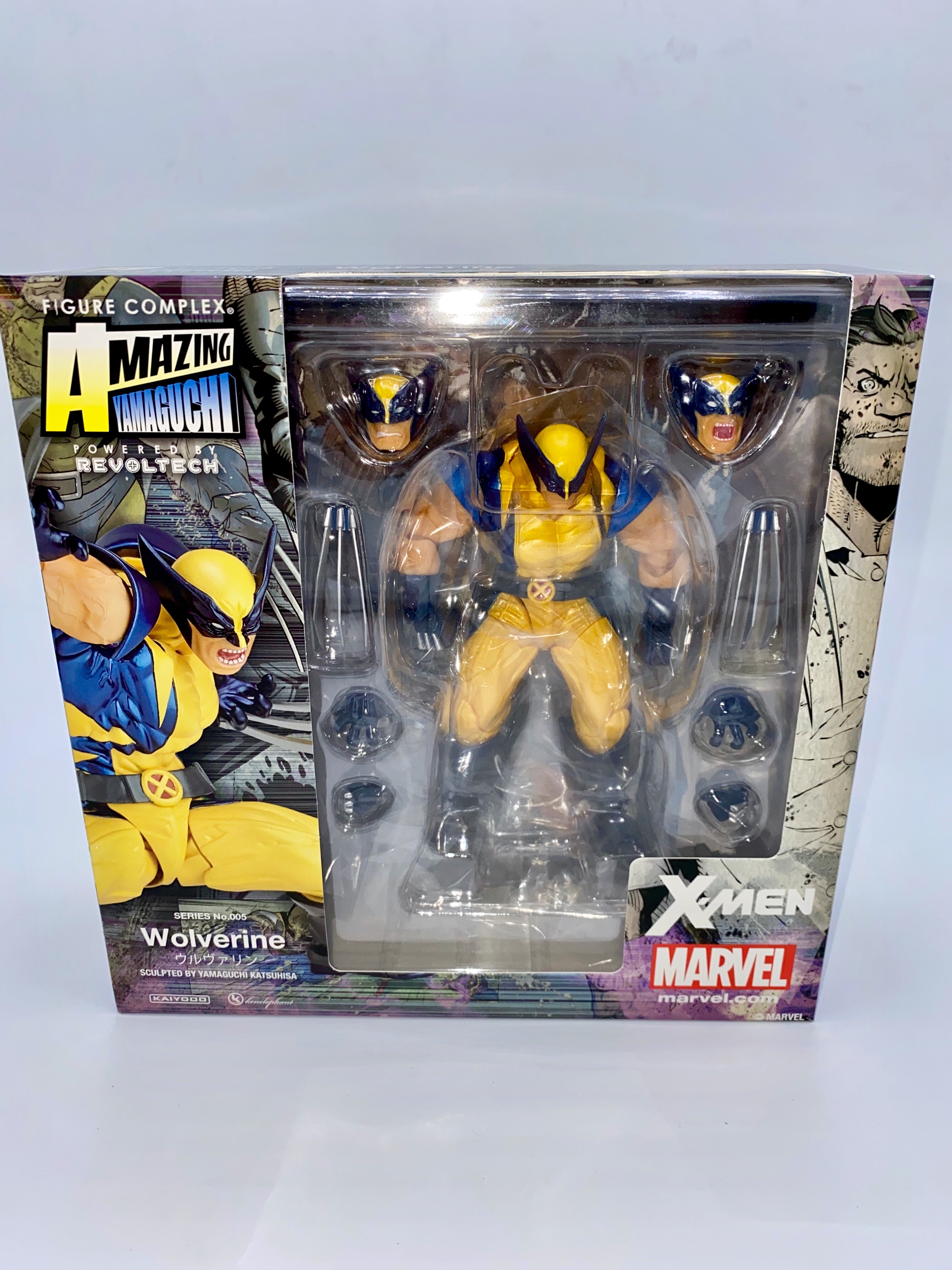 未開封】アメイジング・ヤマグチ 005 ウルヴァリン（Revoltech