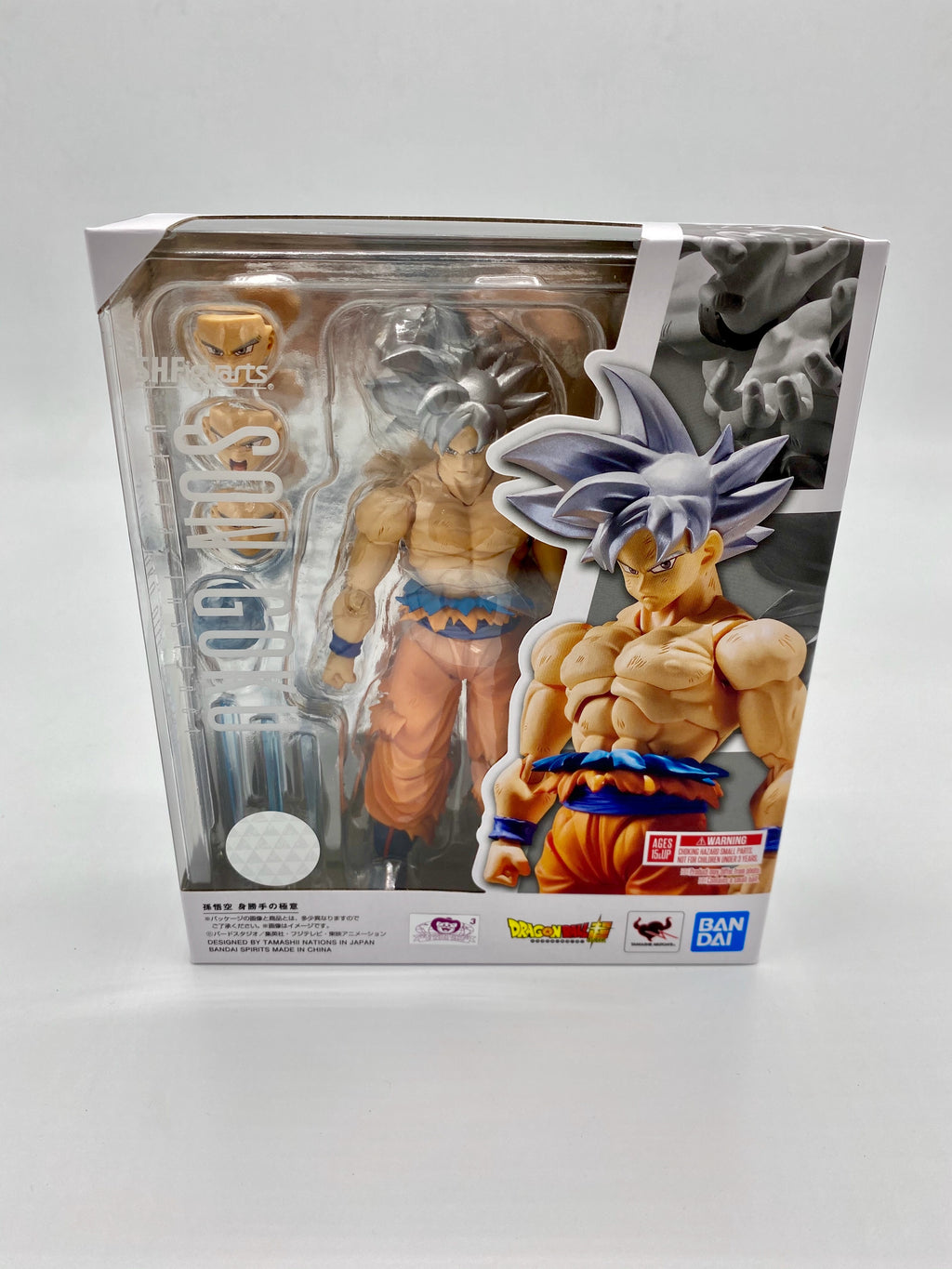 Original Bandai SHFiguarts Son Goku Ultra Instinct Sign Dragon Ball In  Stock Anime Action Collection Figures Model Toys