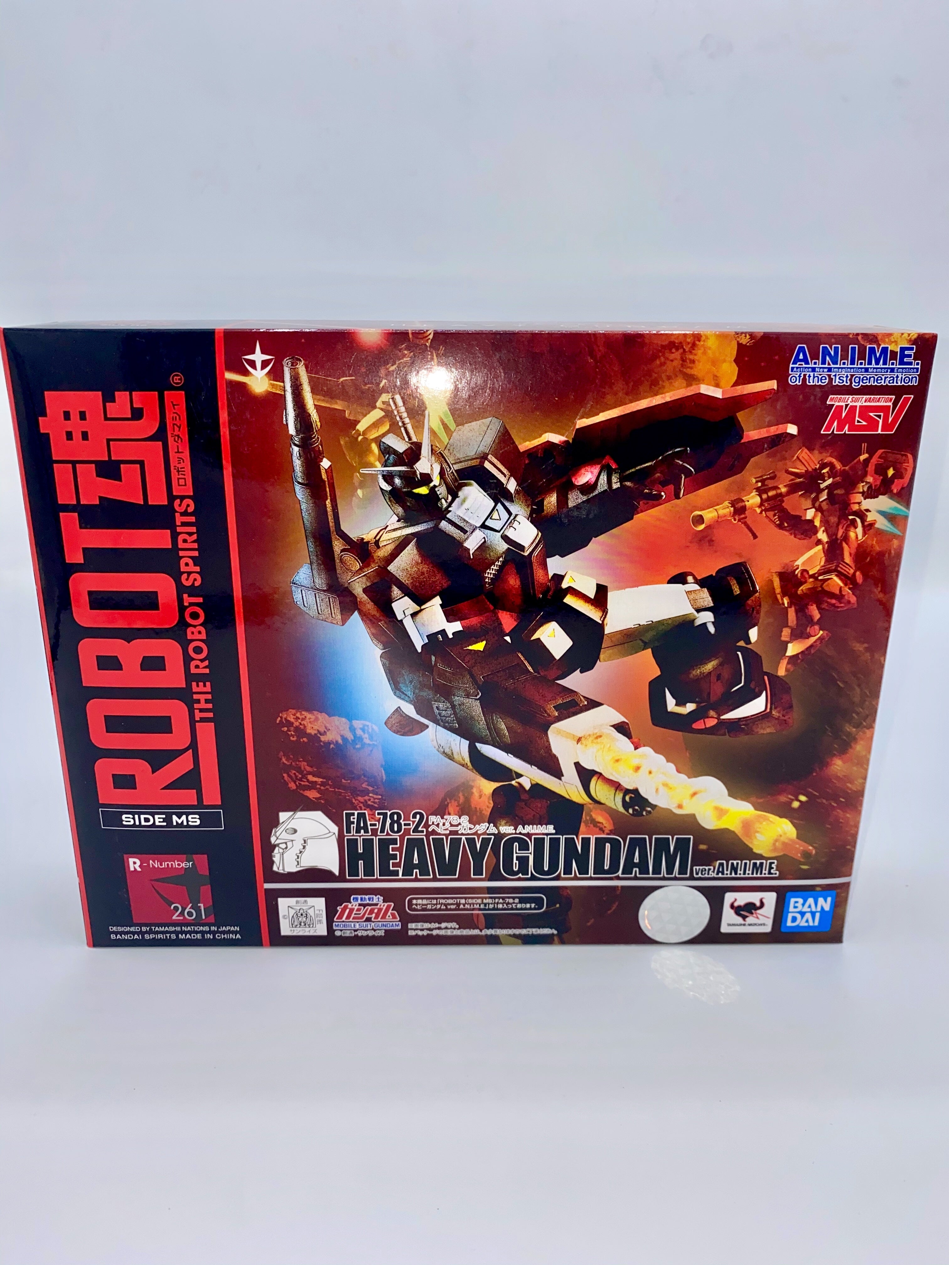 *BACK ORDER* ROBOT SPIRITS FA-78-2 HEAVY GUNDAM ANIME
