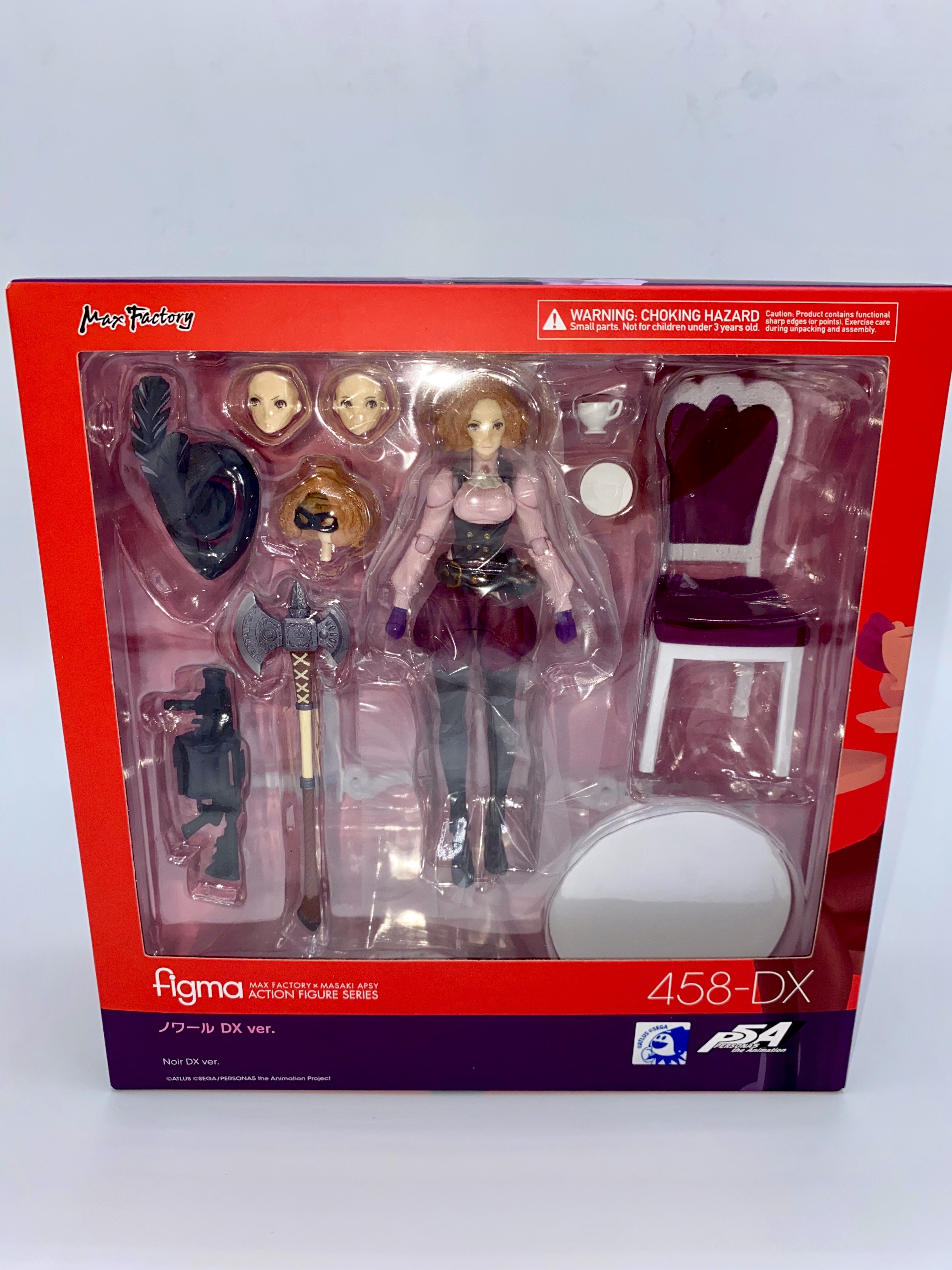 Persona 5 Figma Action Figure Noir DX