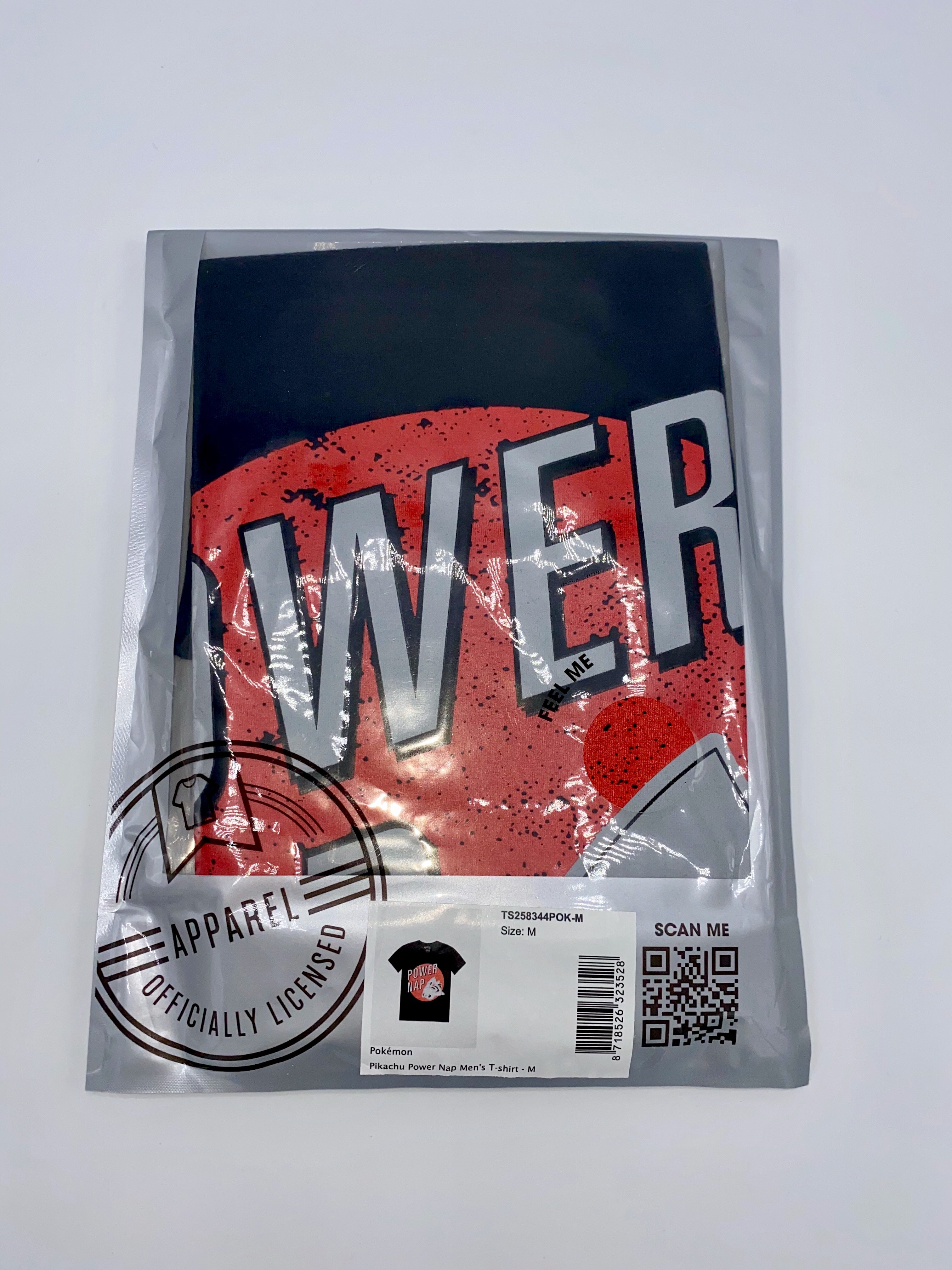 Pokémon T-Shirt Pikachu Power Nap