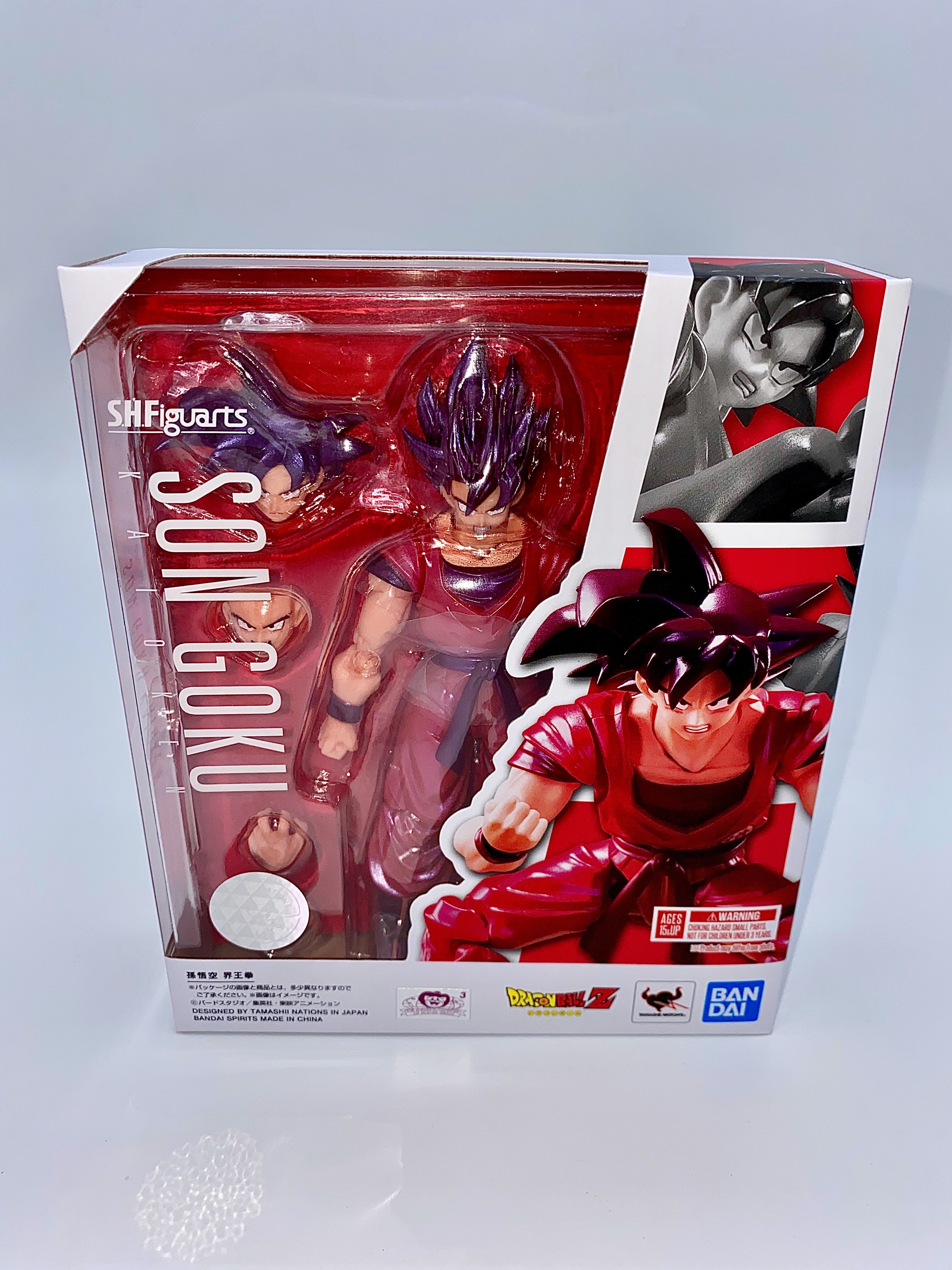 DRAGONBALL Z SON GOKU KAIOKEN S.H.FIGUARTS