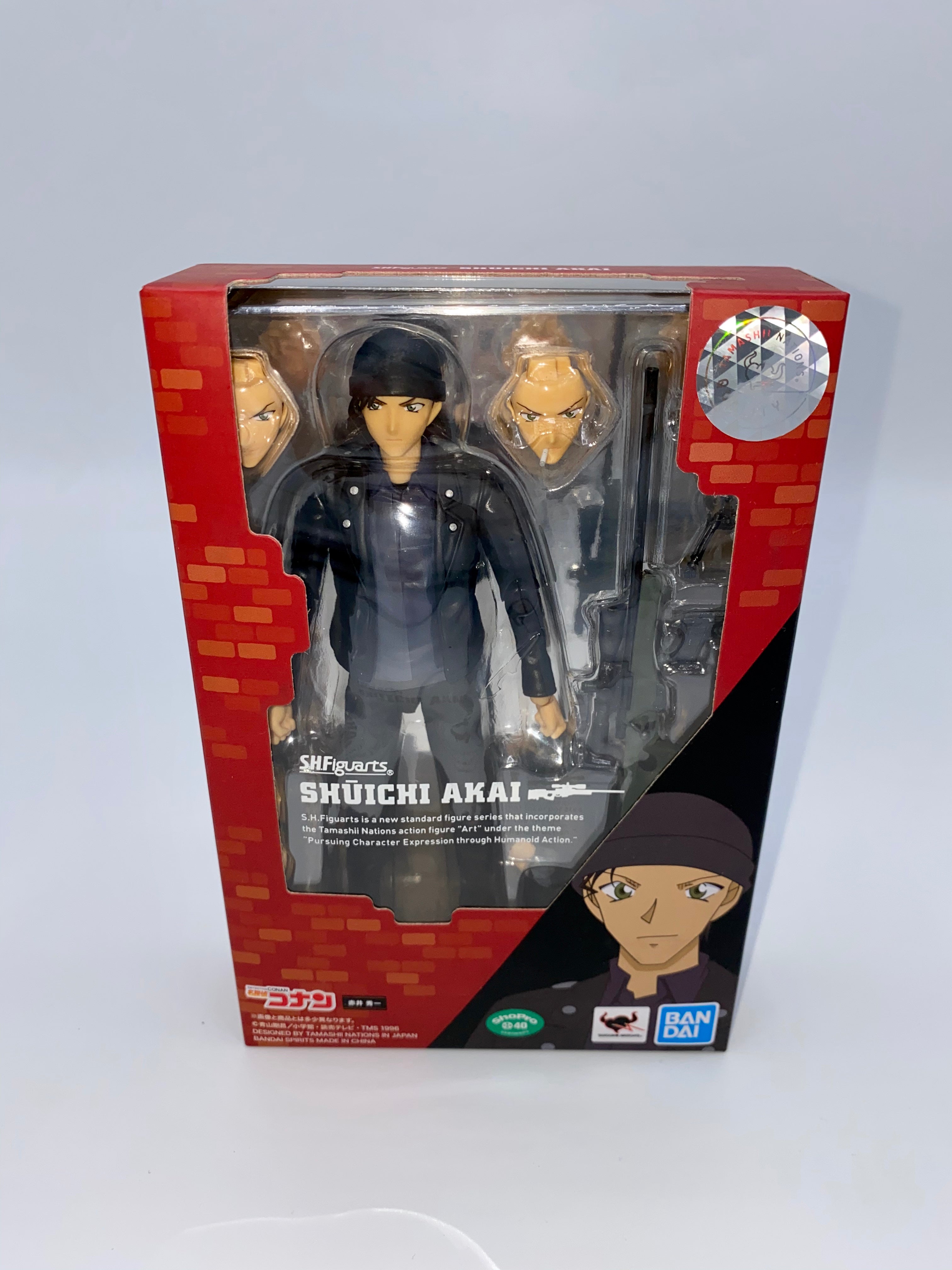 *BACK ORDER* Case Closed S.H. Figuarts Shuichi Akai