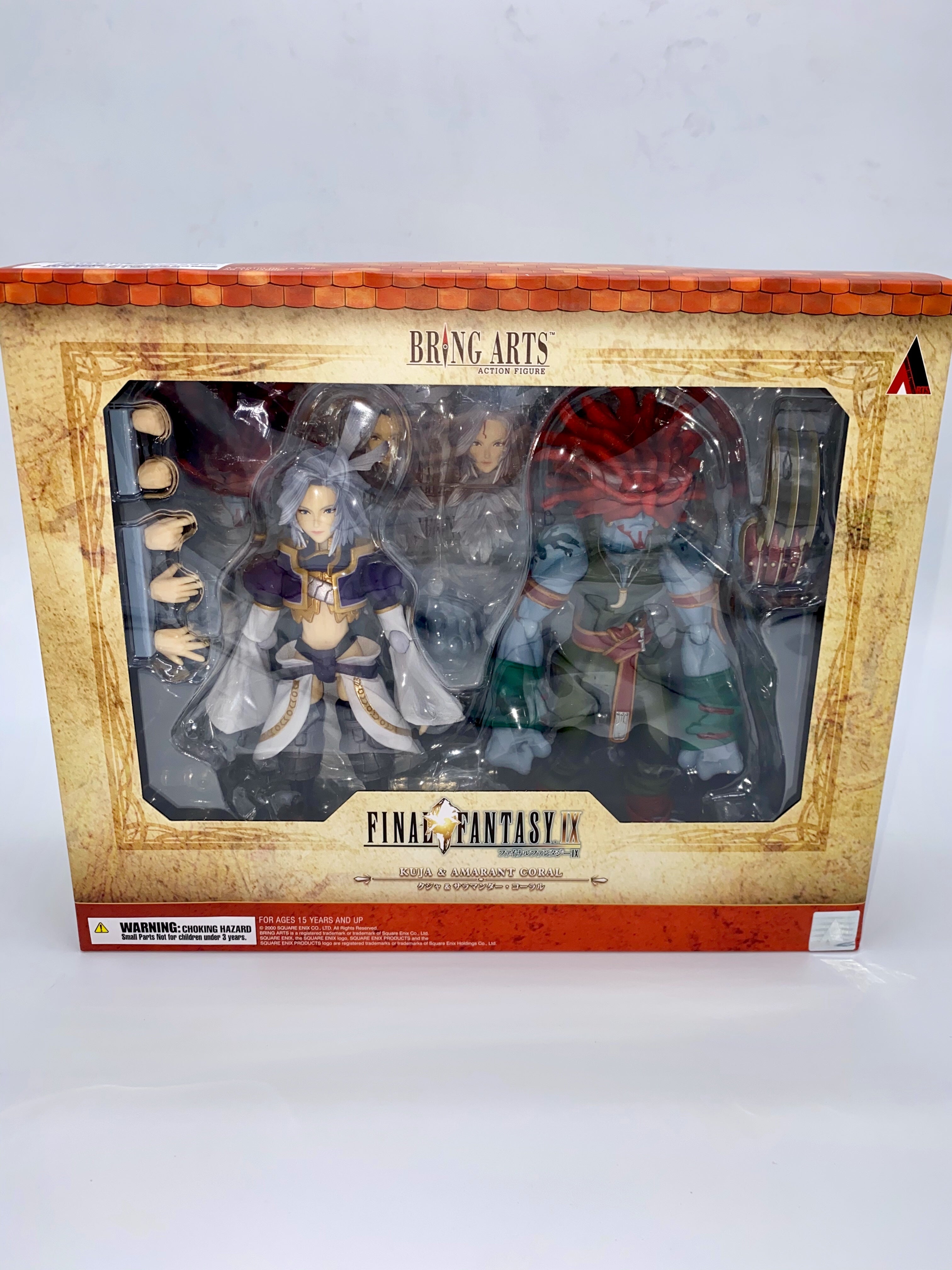 FINAL FANTASY IX BRING ARTS - KUJA & AMARANT CORAL SET