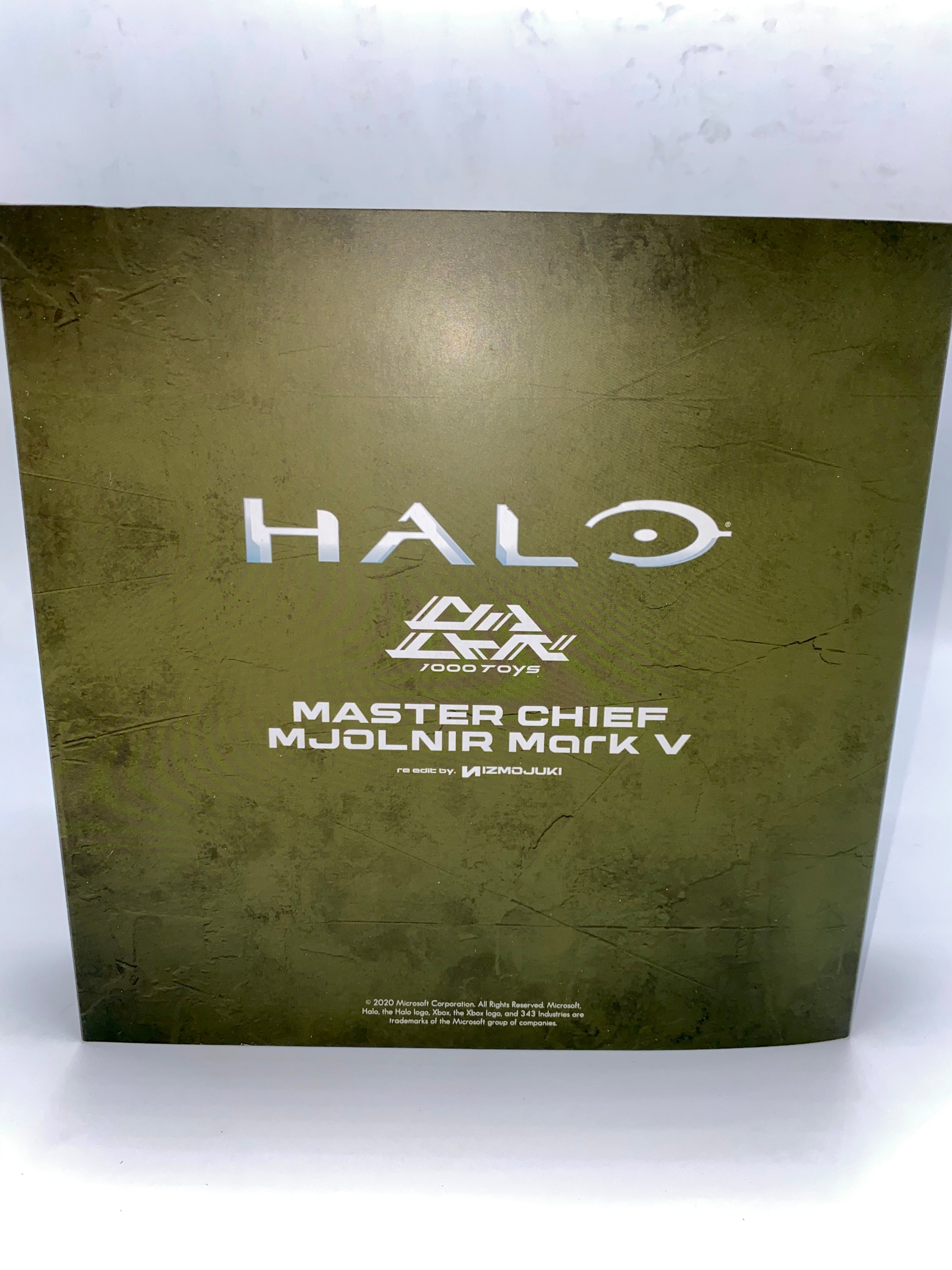 HALO 1/12 MASTER CHIEF MJOLNIR MARK V Action Figure