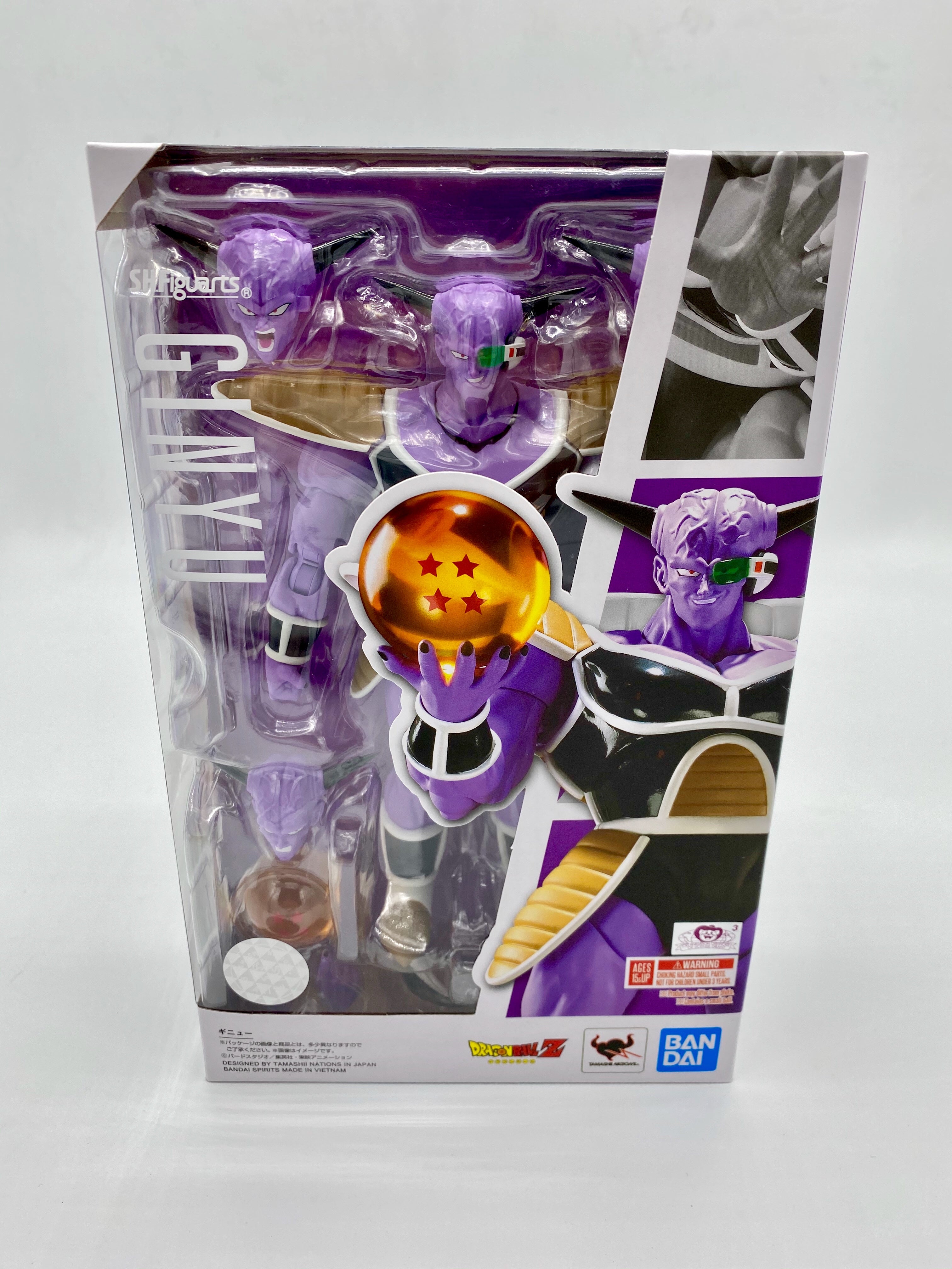 DRAGONBALL Z CAPTAIN GINYU S.H.FIGUARTS