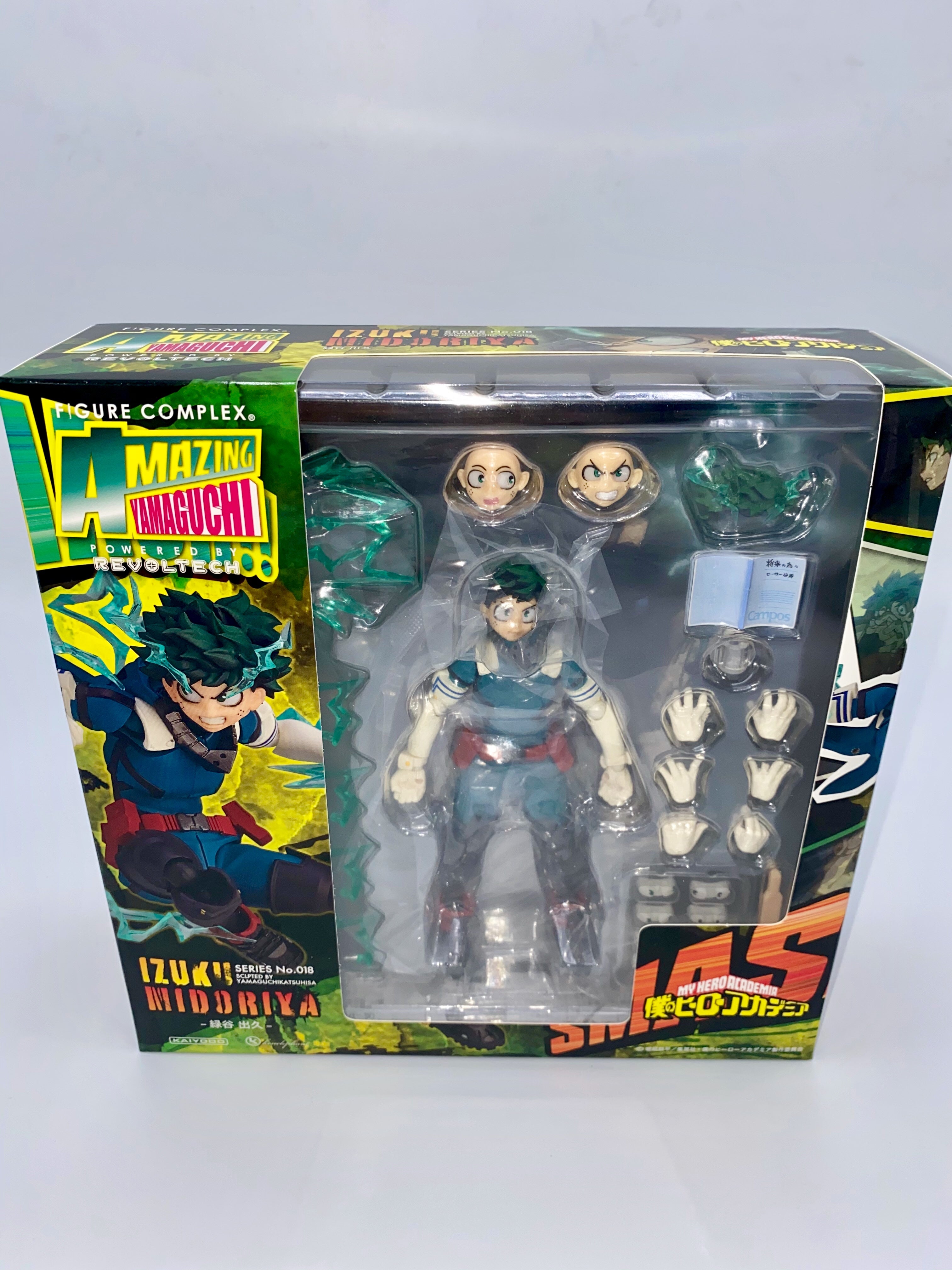 My Hero Academia Amazing Yamaguchi Revoltech NO.018 IZUKU MIDORIYA