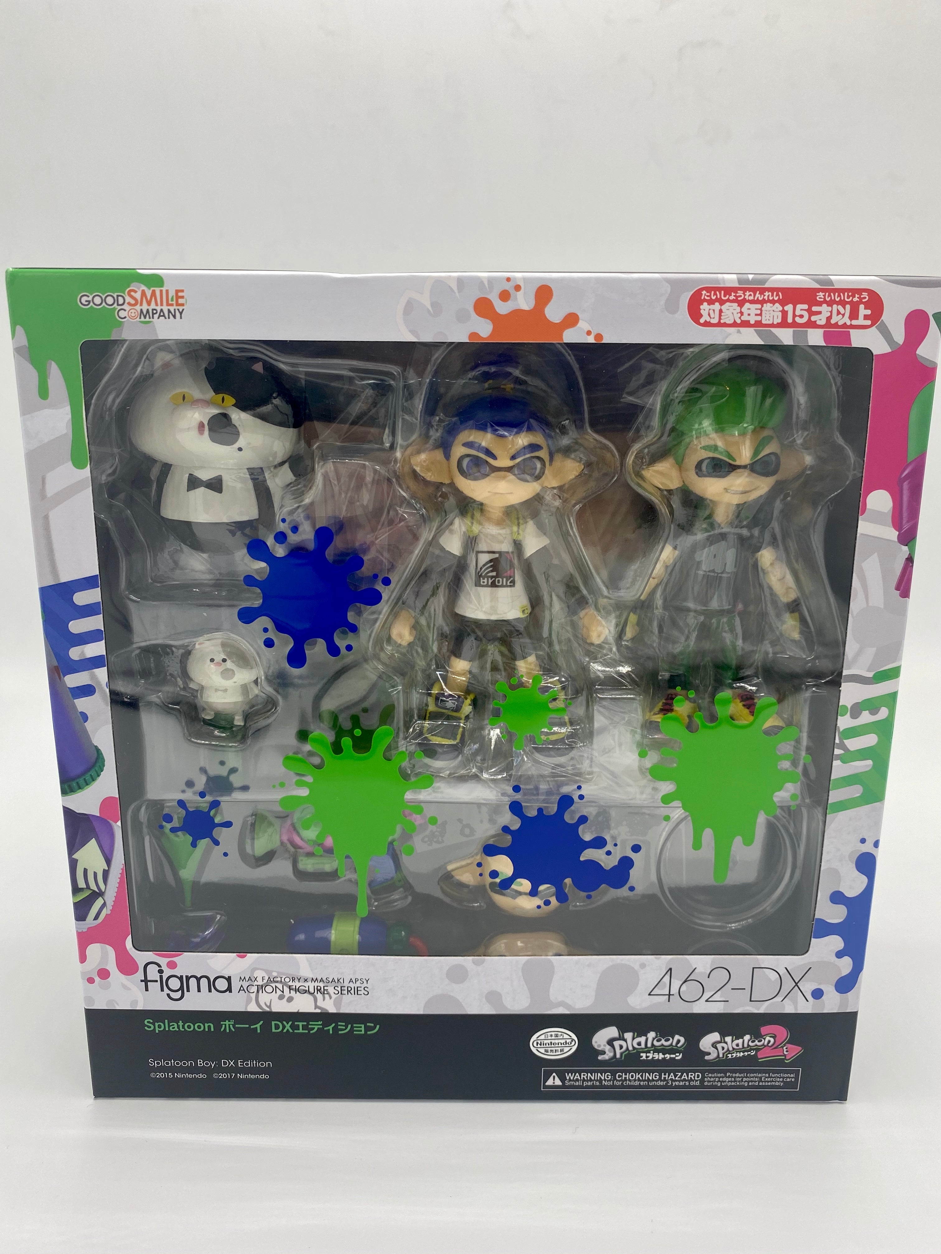Splatoon / Splatoon 2 Figma Splatoon Boy 10cm DX Edition
