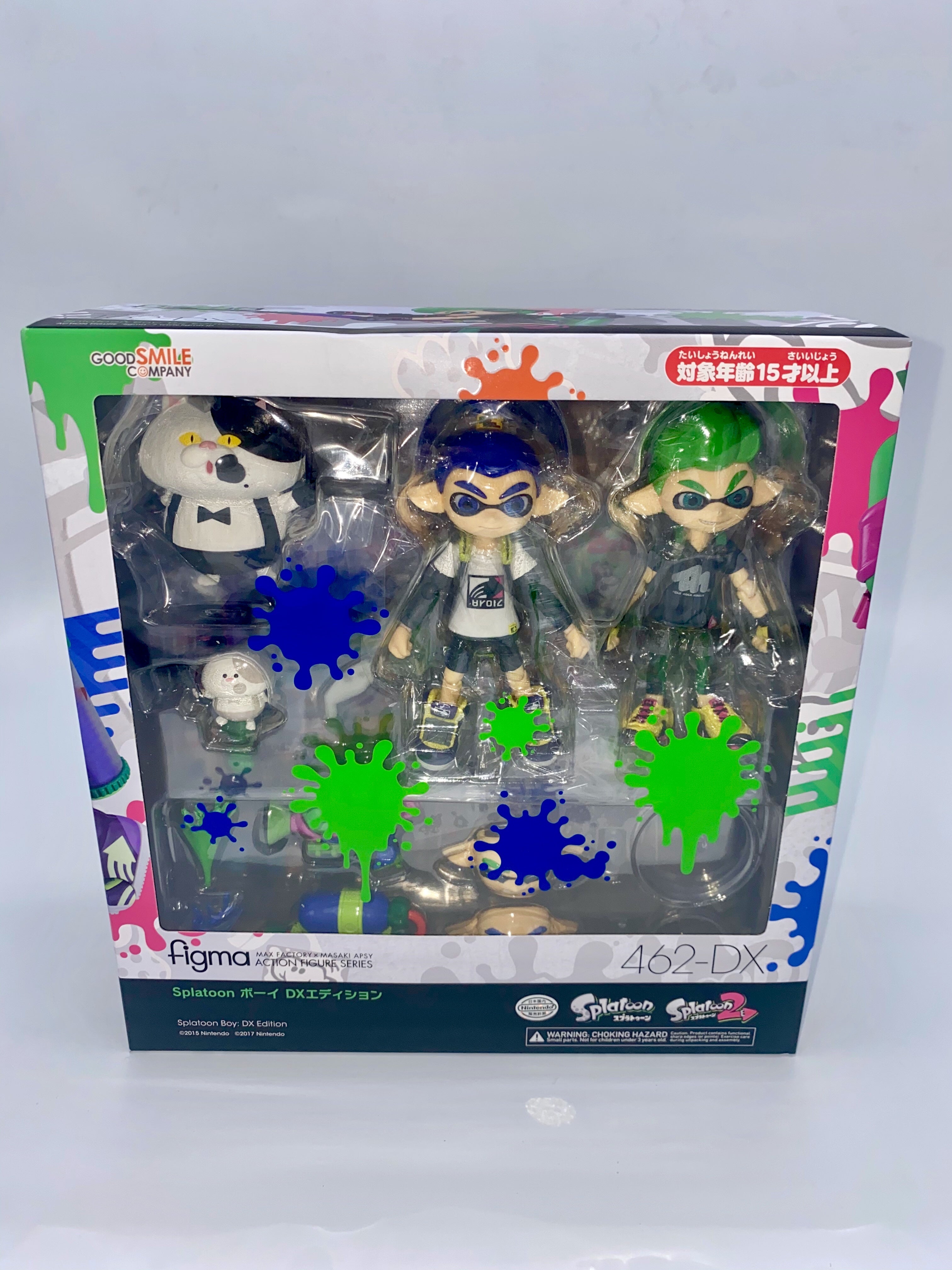 Splatoon / Splatoon 2 Figma Splatoon Boy 10cm DX Edition