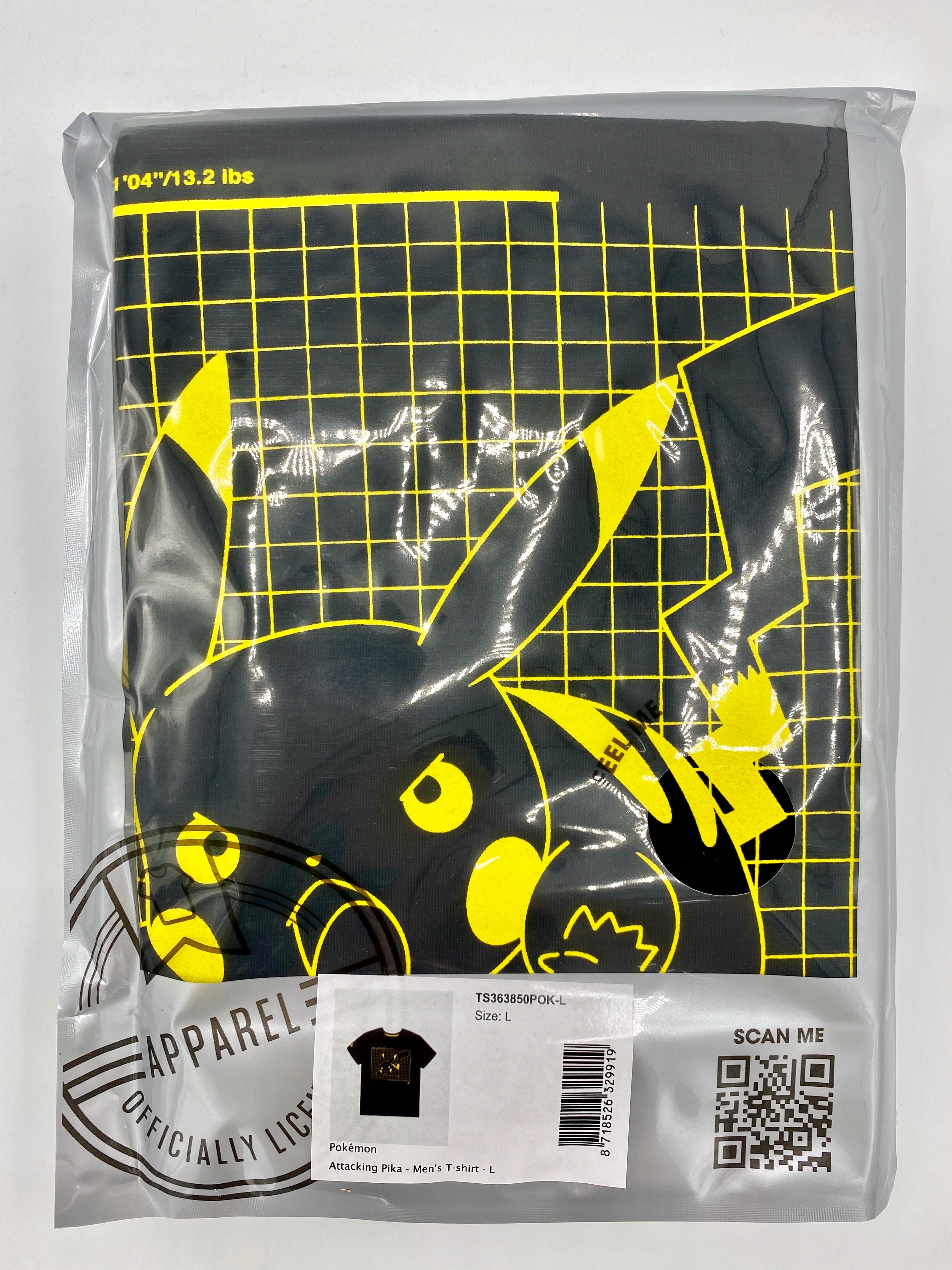 Pokémon T-Shirt Attacking Pika