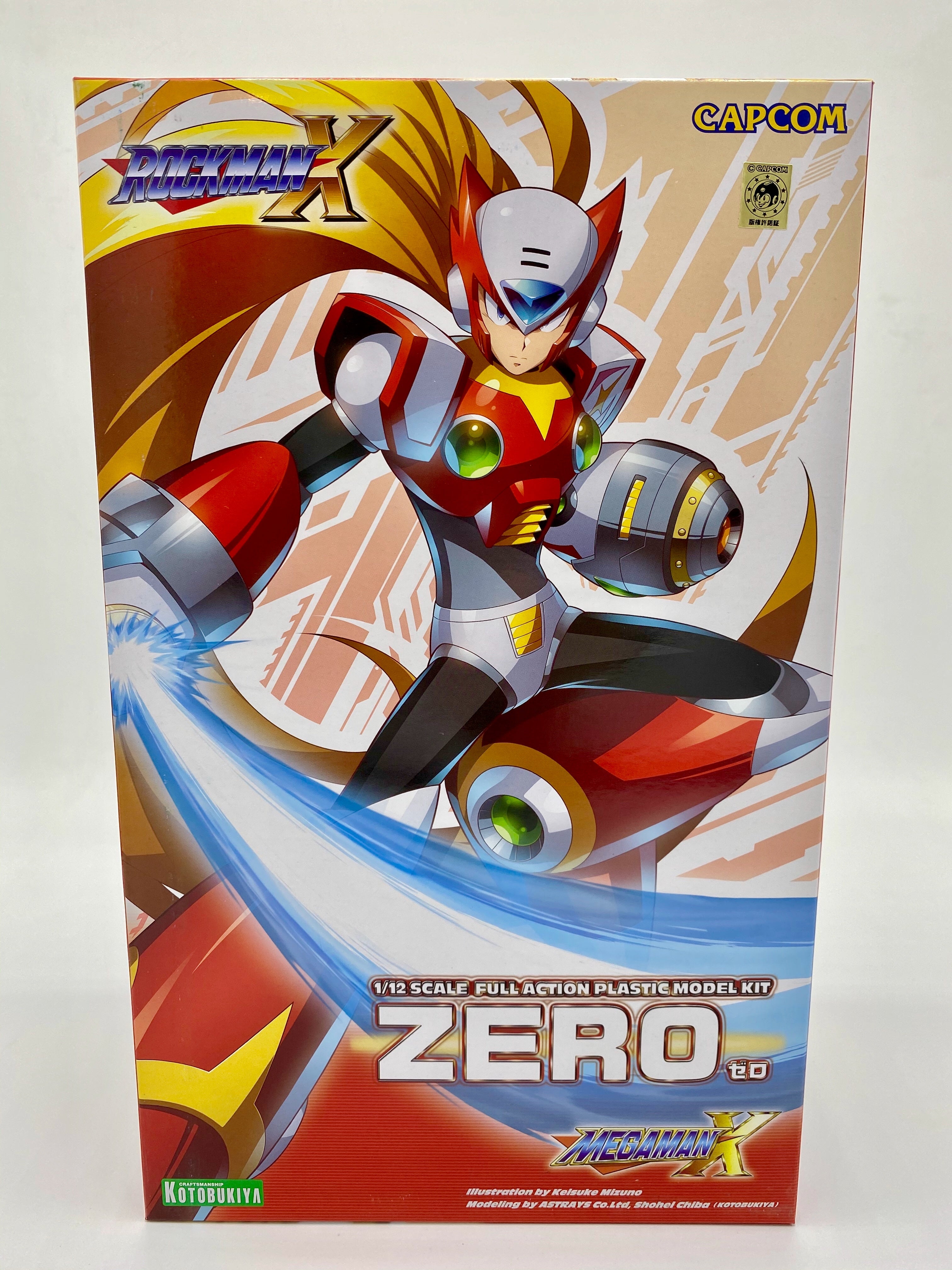*DAMAGED BOX* Mega Man X 1/12 Zero Model Kit