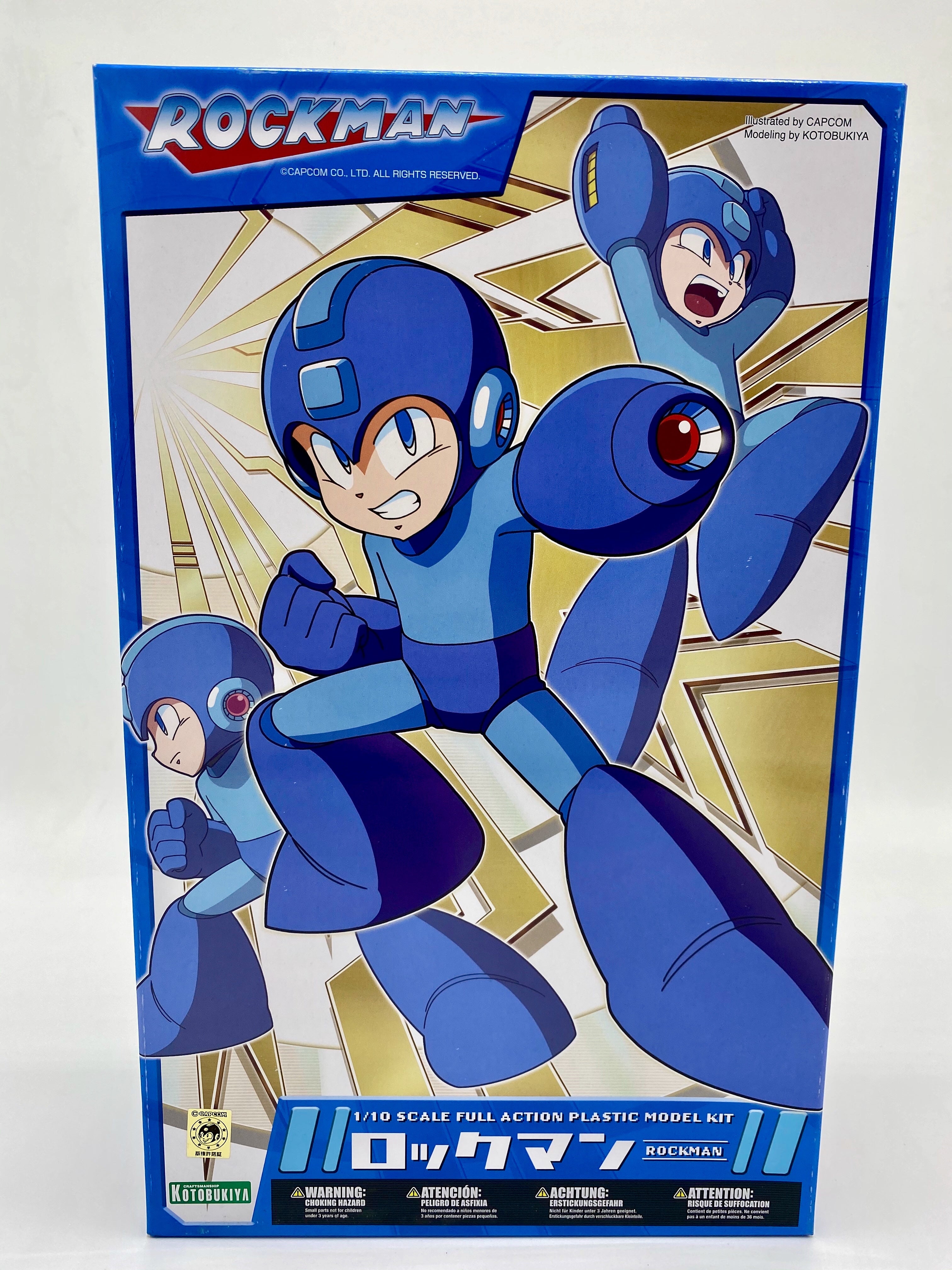 MEGA MAN - ROCK MAN 1/10 MODEL KIT