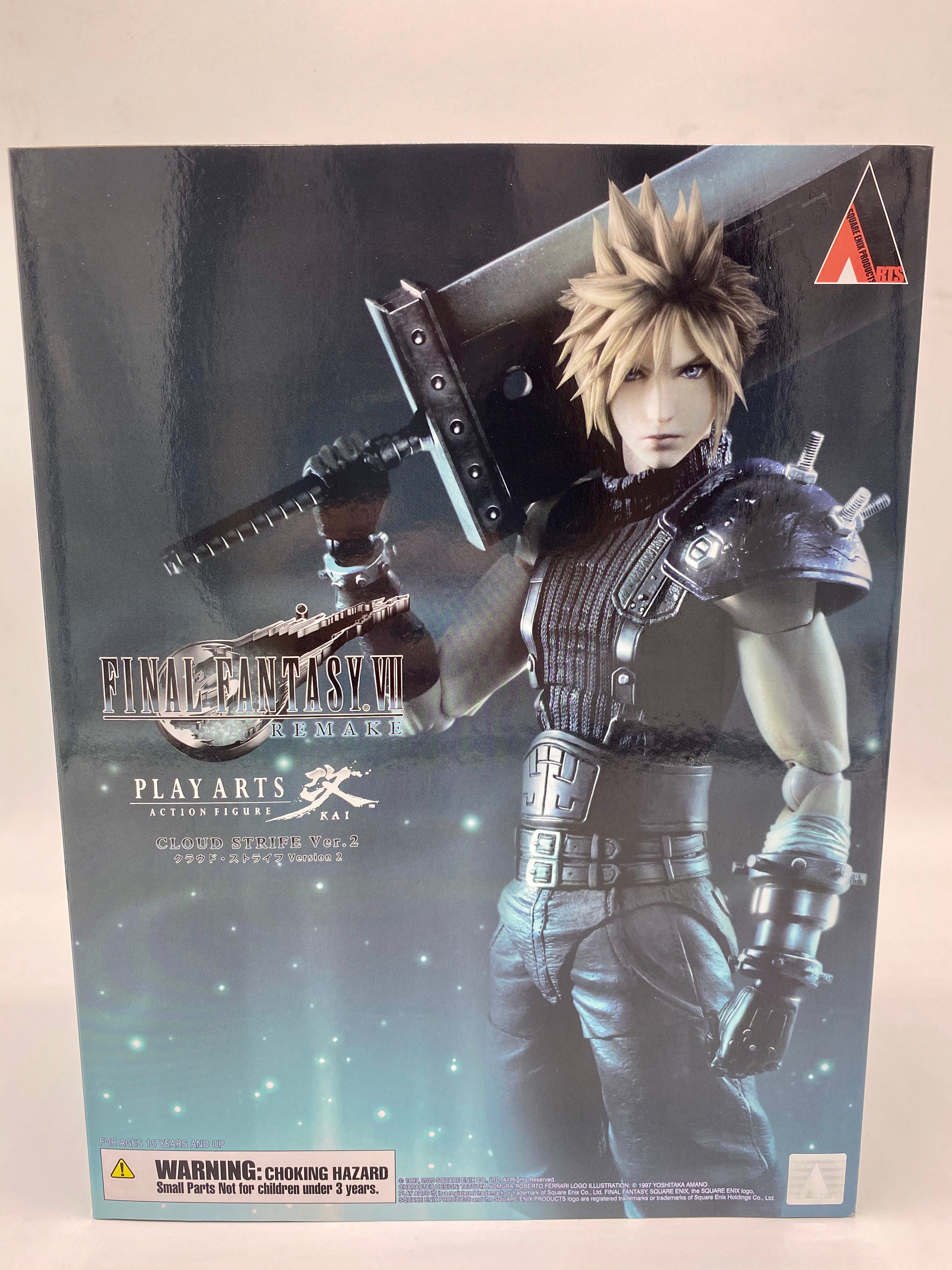FINAL FANTASY 7 PLAY ARTS KAI - CLOUD STRIFE VER. 2