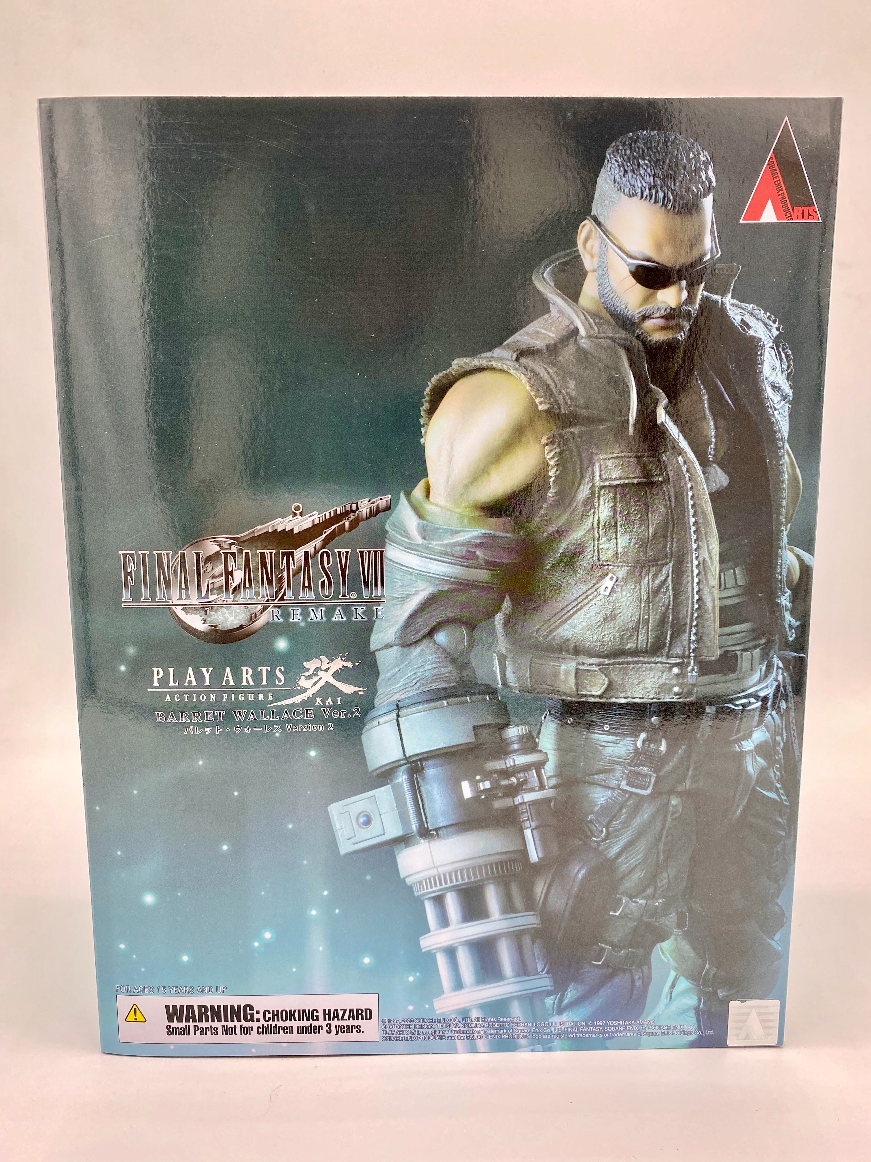 FINAL FANTASY 7 PLAY ARTS KAI - BARRET WALLACE VER. 2