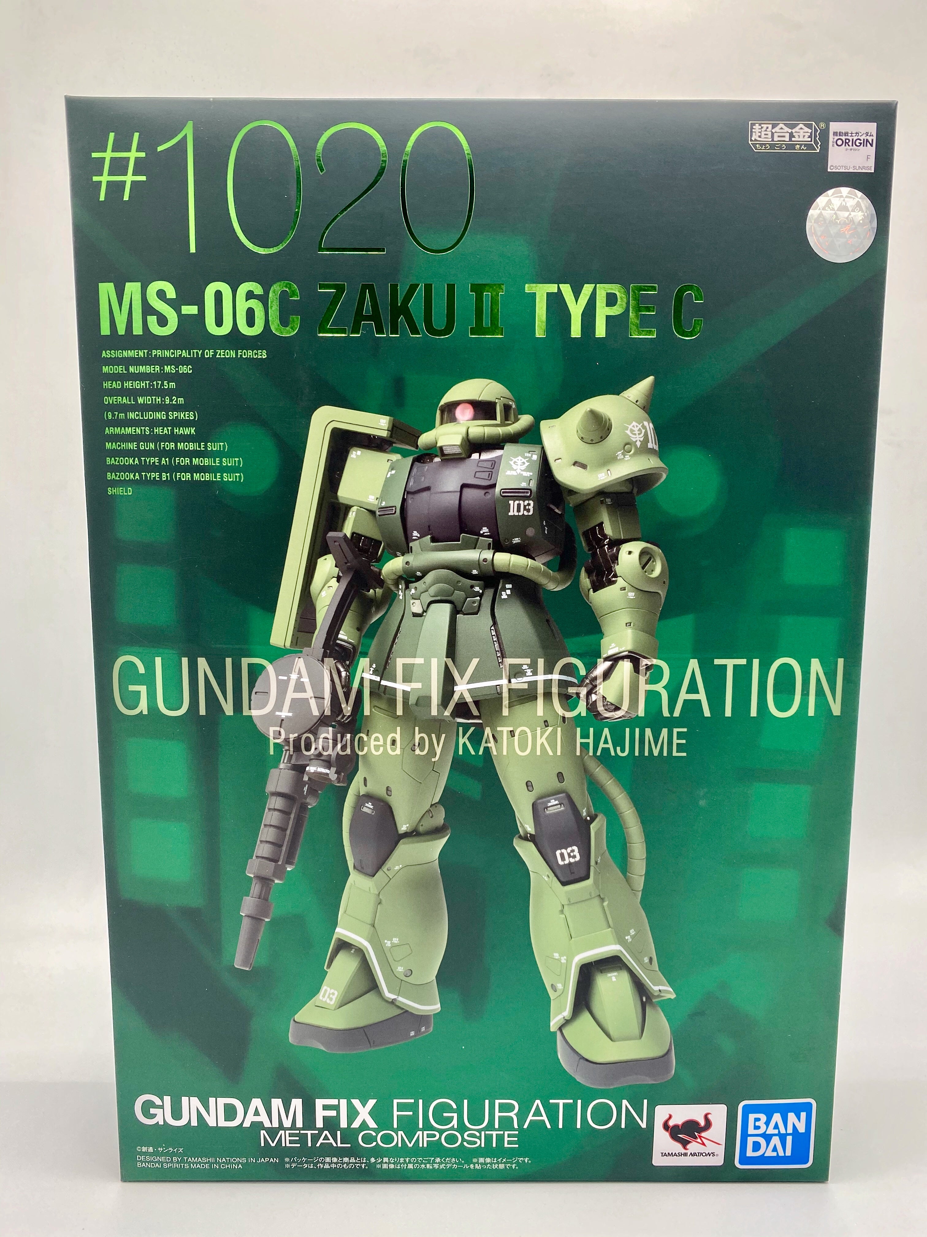 Mobile Suit Gundam: The Origin GFFMC MS-06C Zaku II Type C