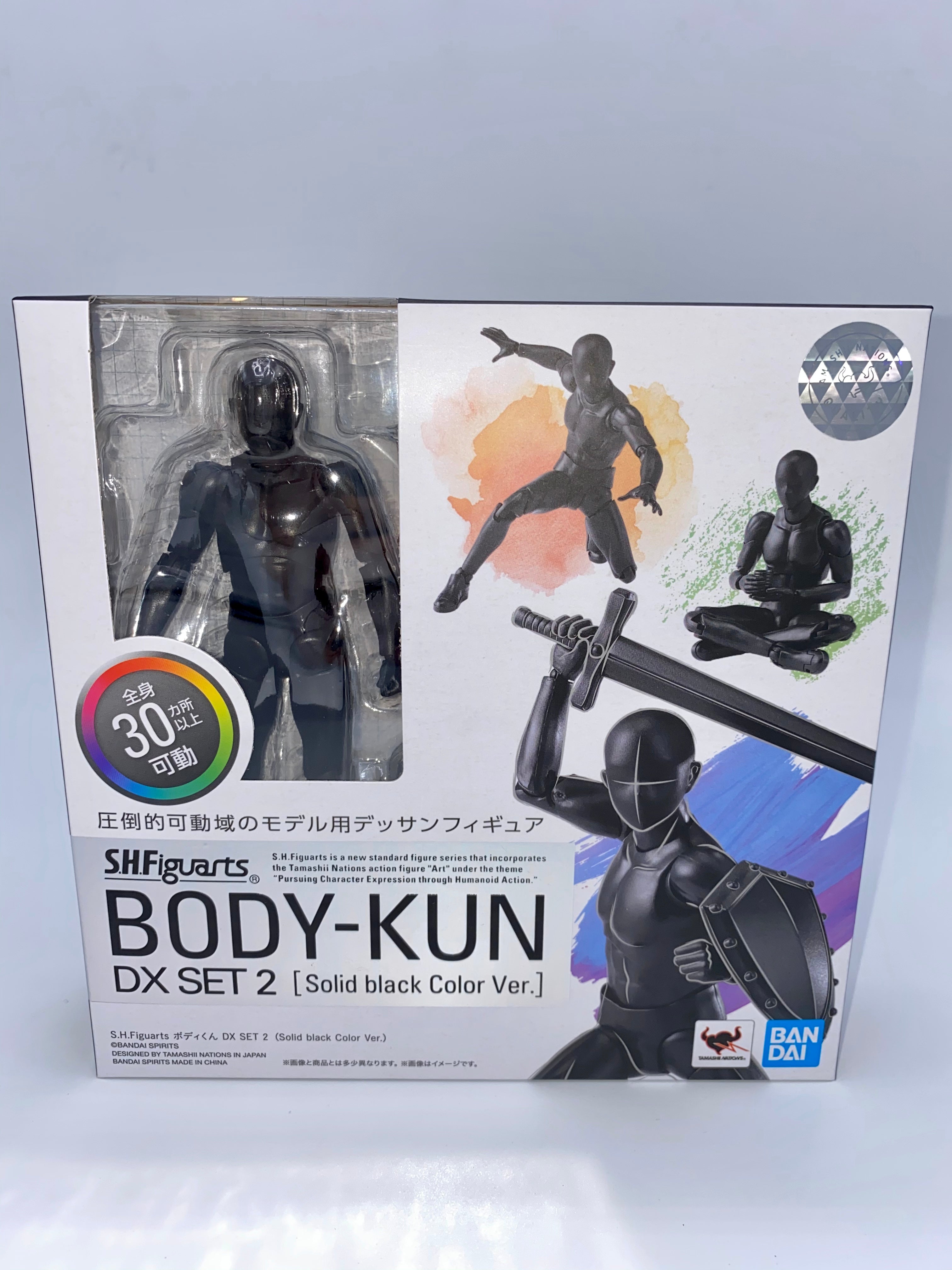 BODY KUN (MALE) DX BLACK VERSION SH FIGUARTS
